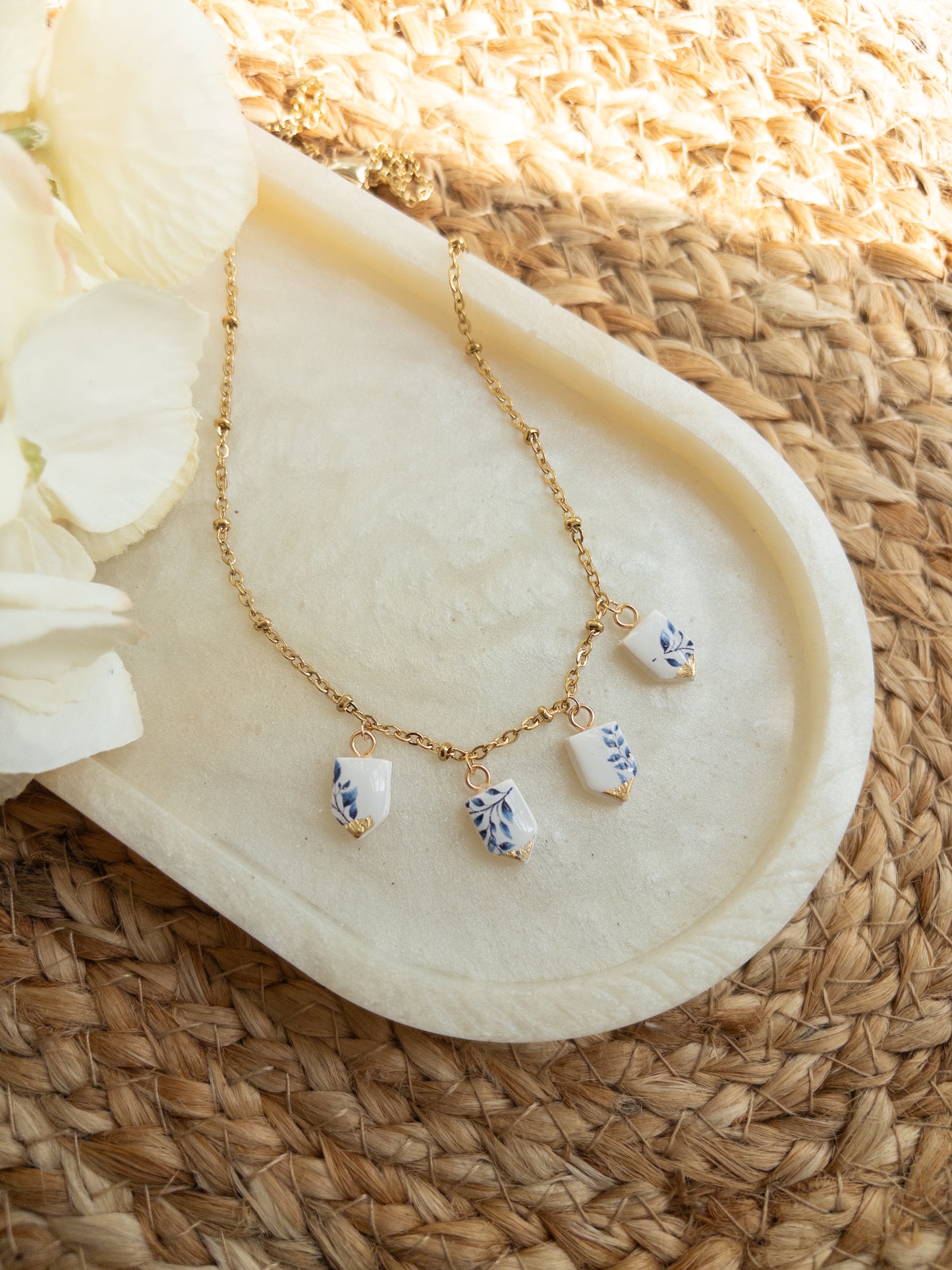 Mini Bunting Charm Necklace