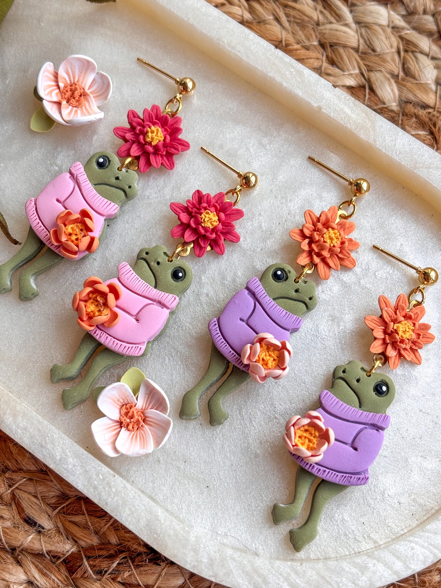 Floral Frogs