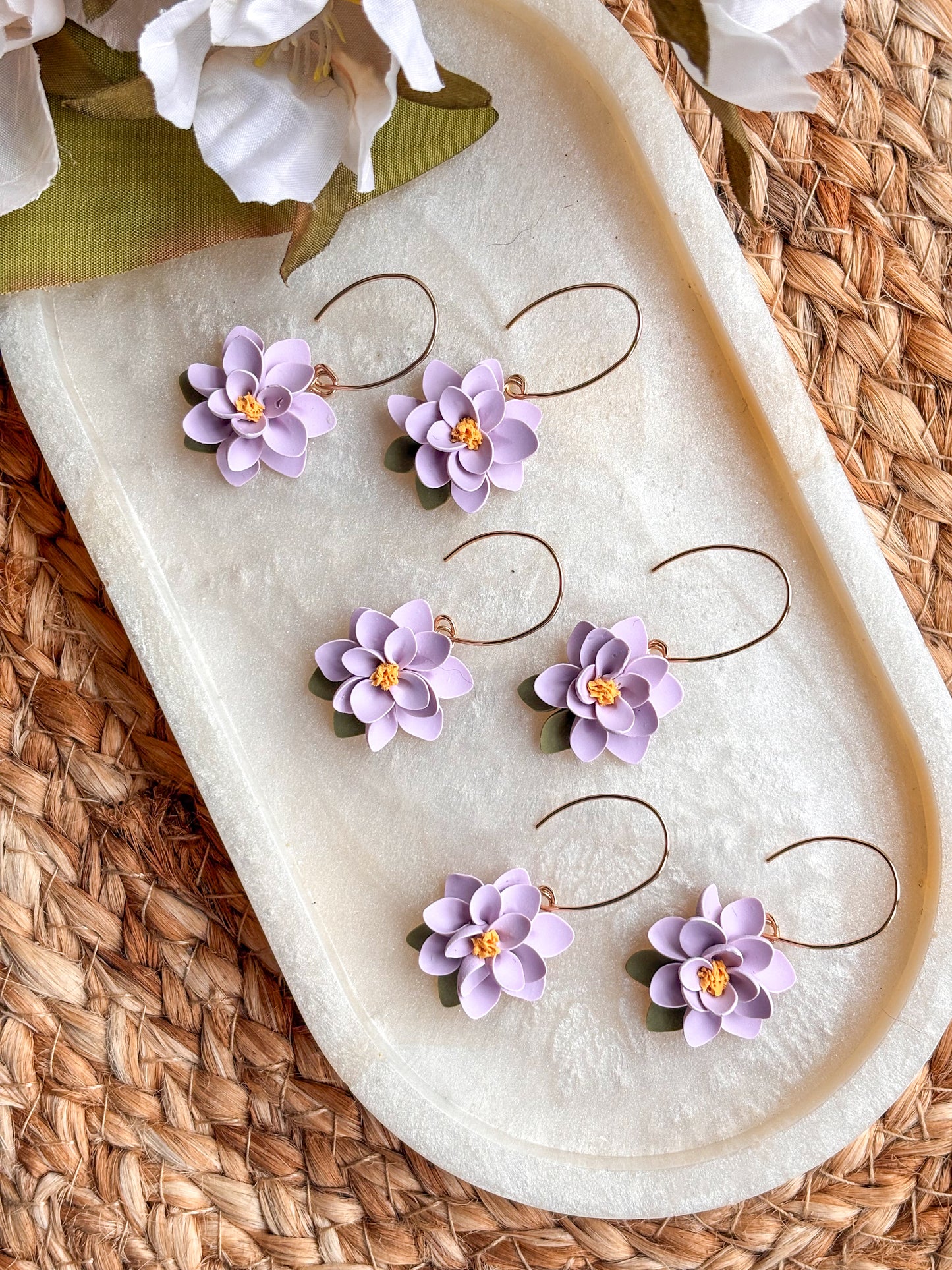Cute Floral Dangles