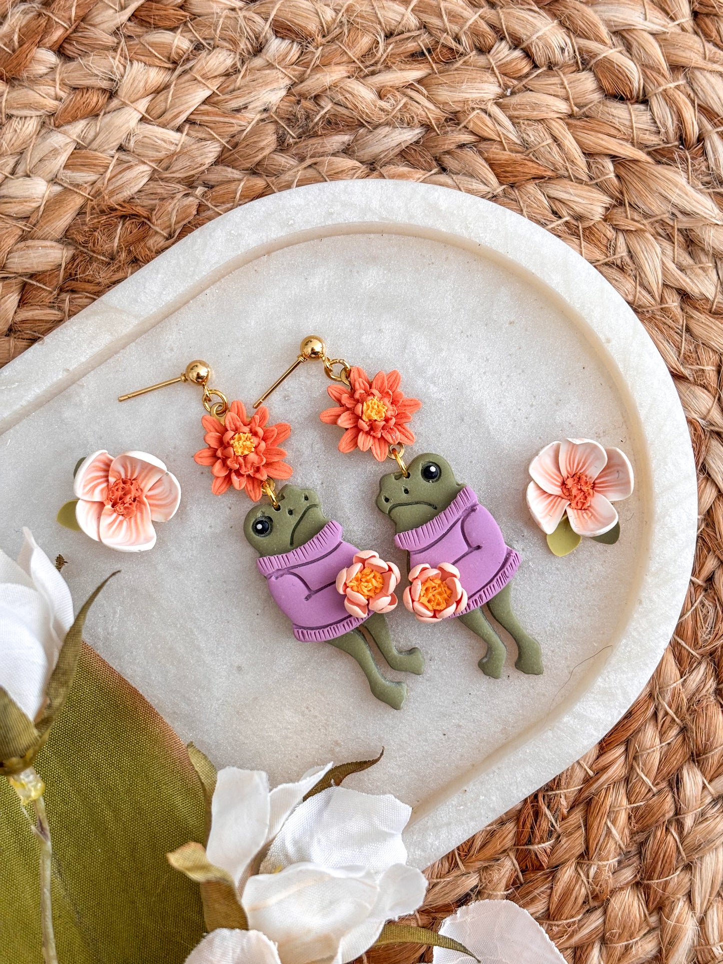 Floral Frogs