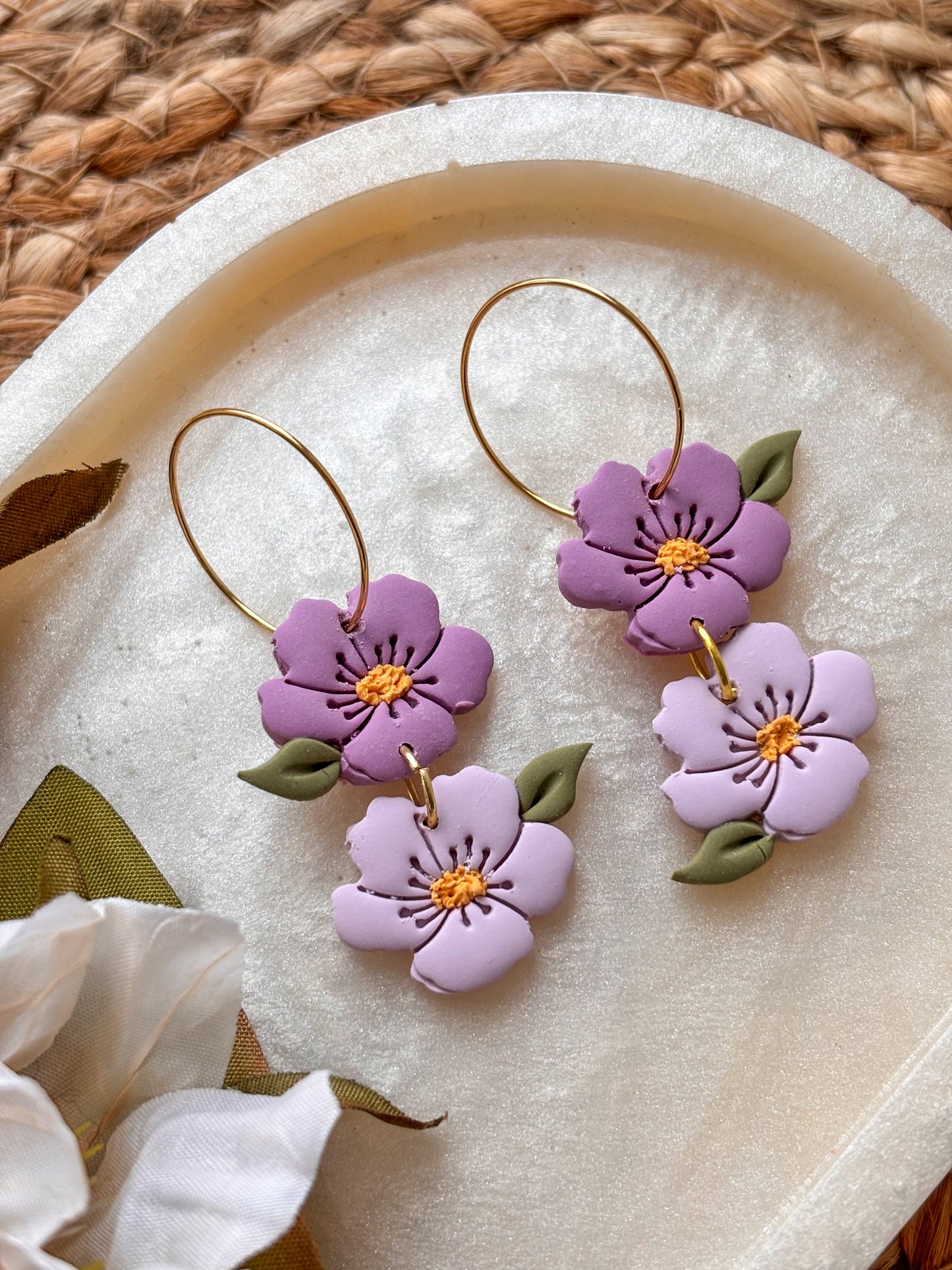 Violet Hoops