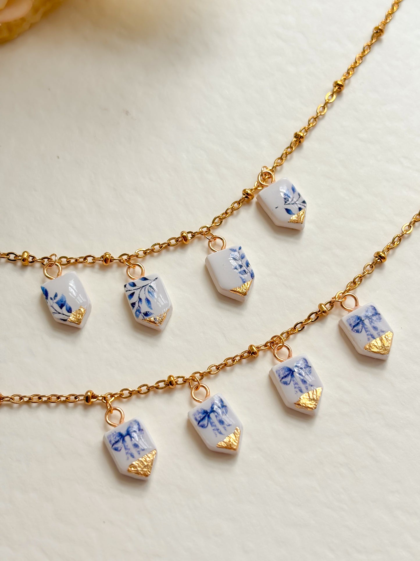 Mini Bunting Charm Necklace