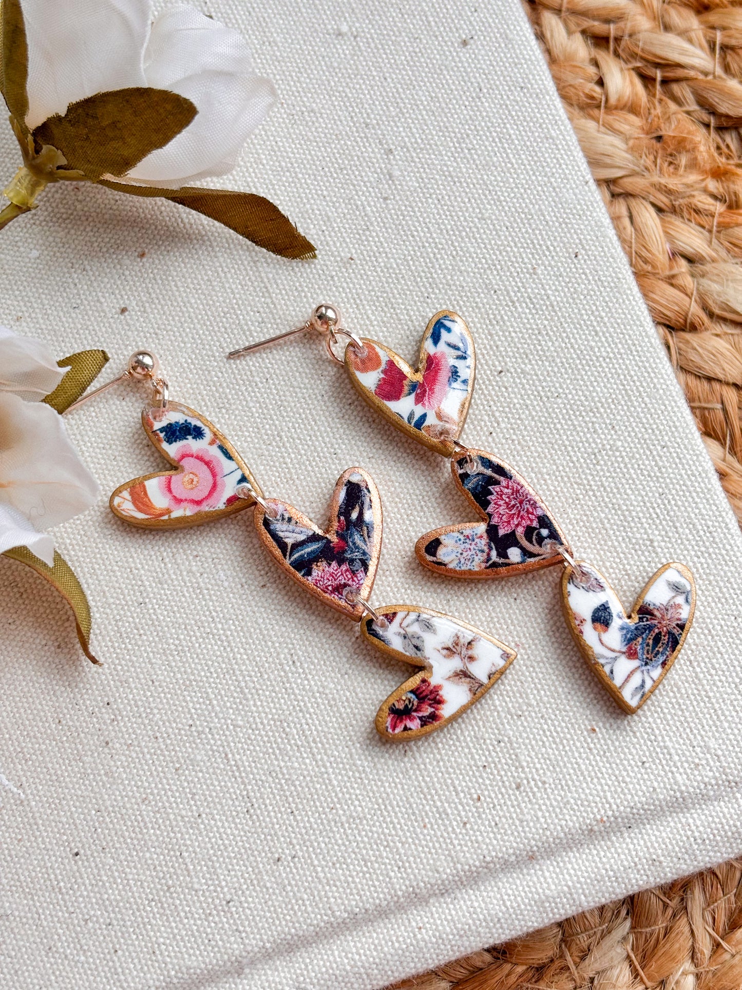 Triple Heart Dangles