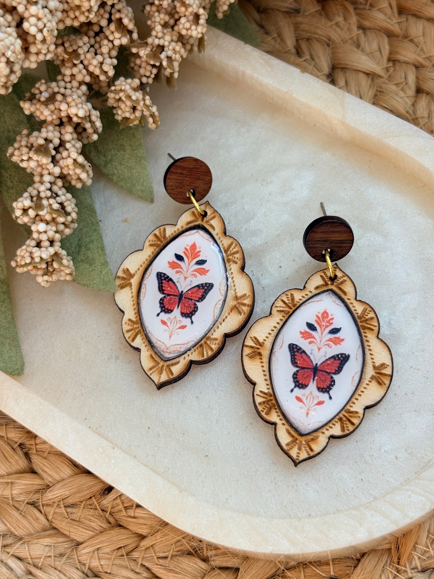 Butterfly Wooden Frames