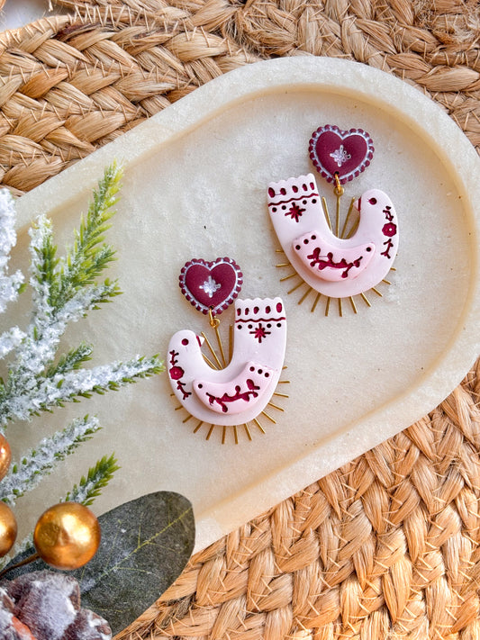 Scandi Style Christmas Bird Dangles