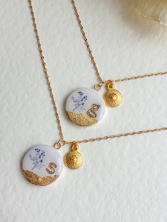 Initial Charm Necklace