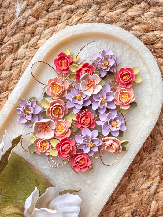 Cute Floral Dangles