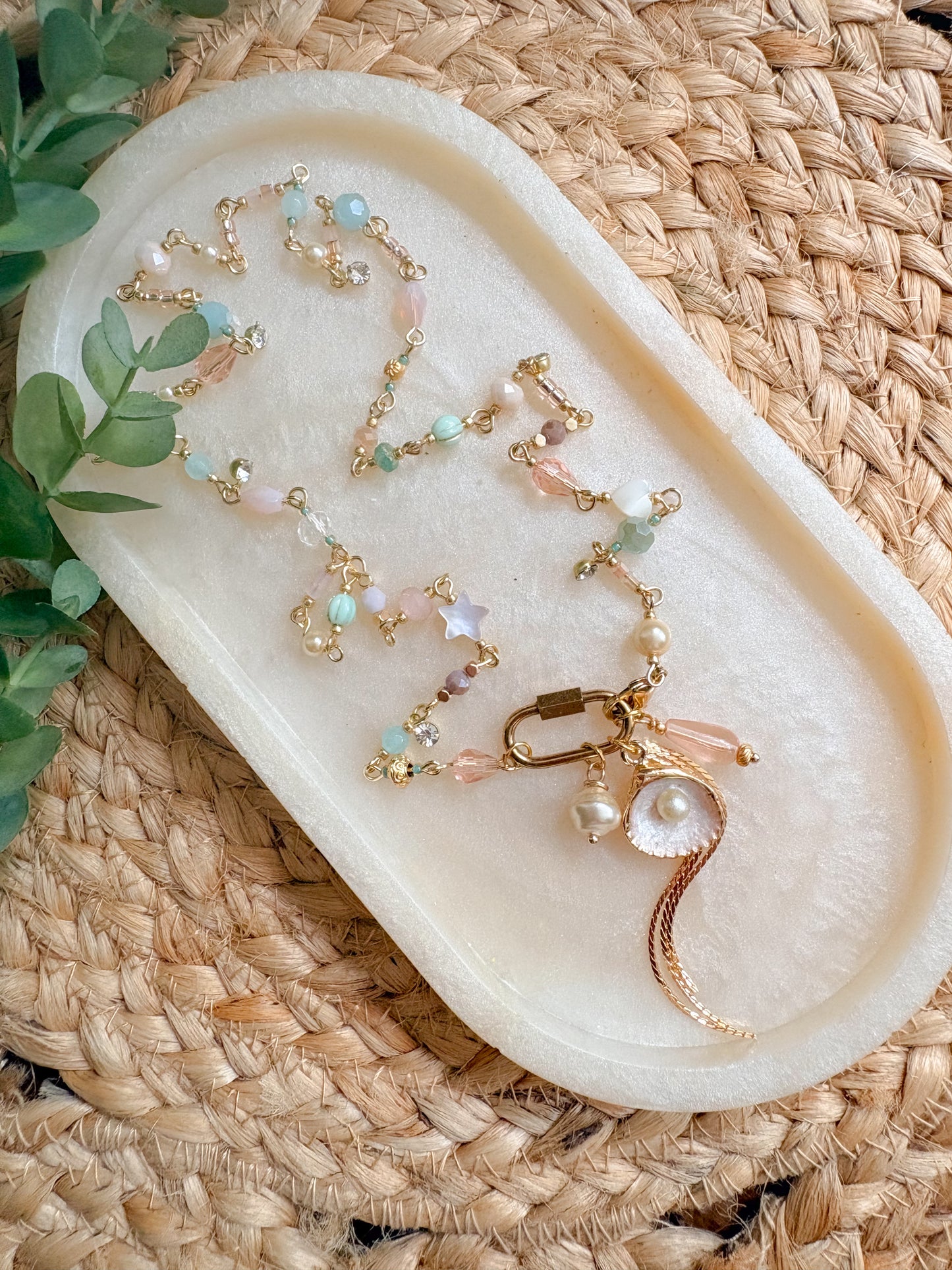 Multi wear beaded necklace