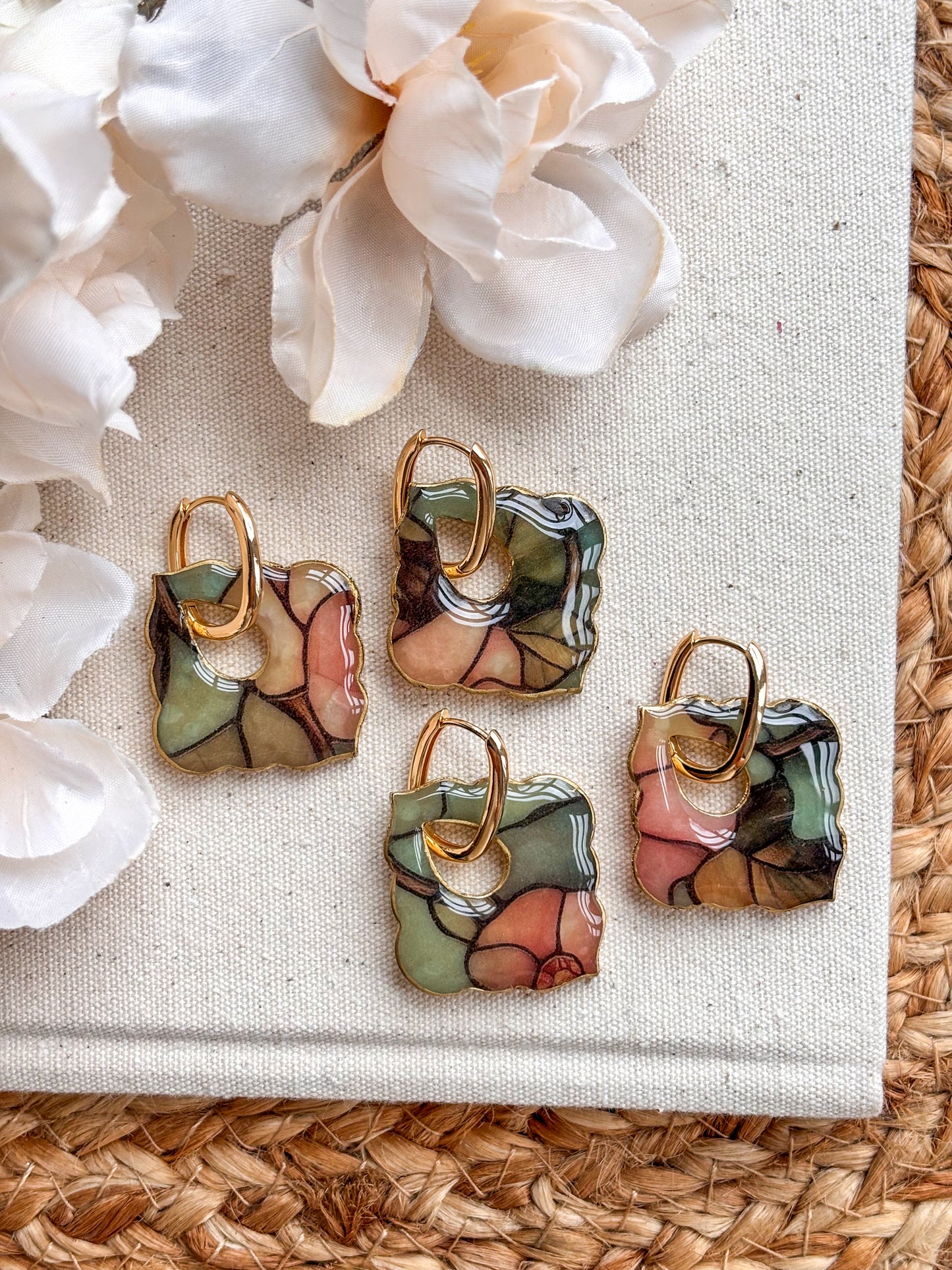 Moroccan Style Charms & Huggies