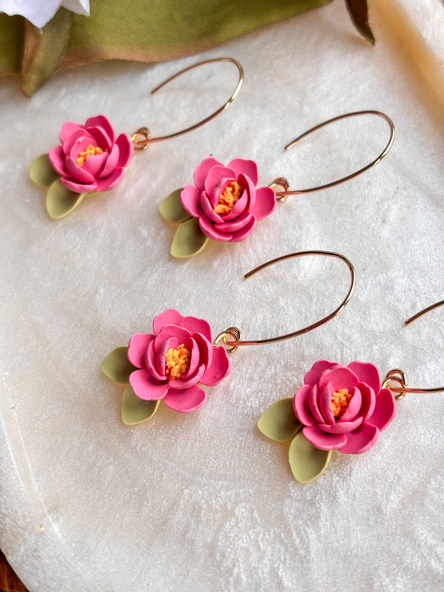Cute Floral Dangles