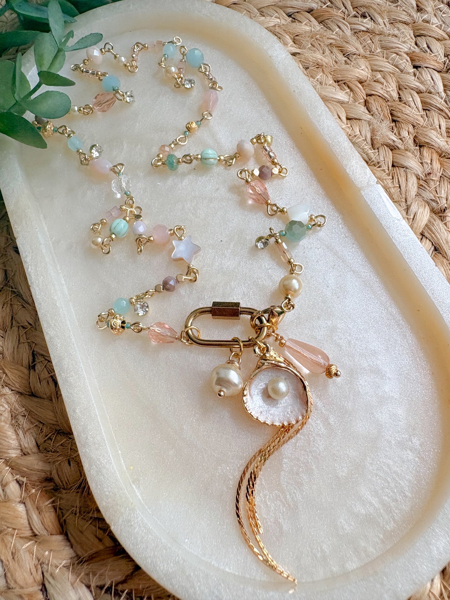Multi wear beaded necklace