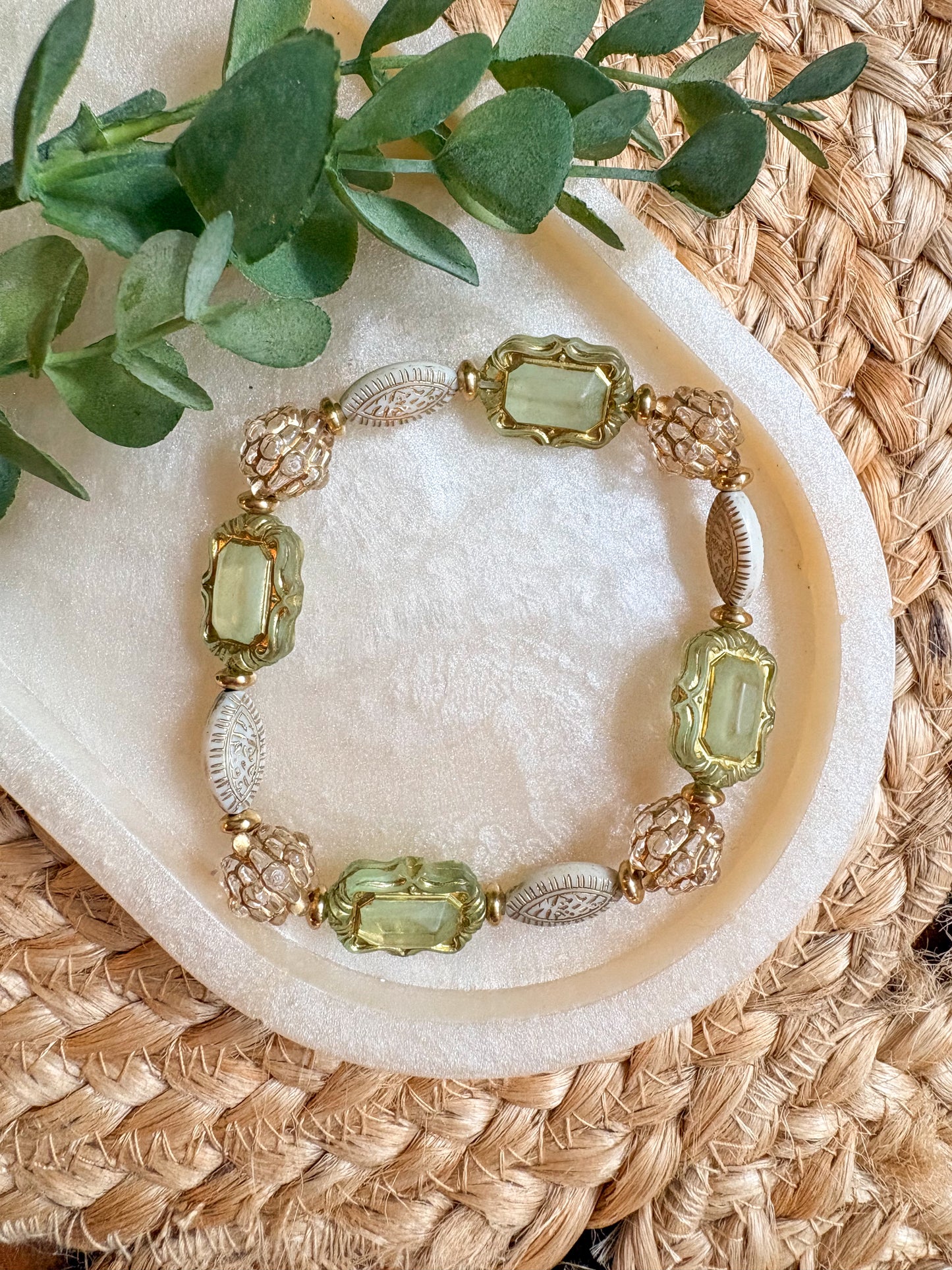 Chunky beaded bracelets