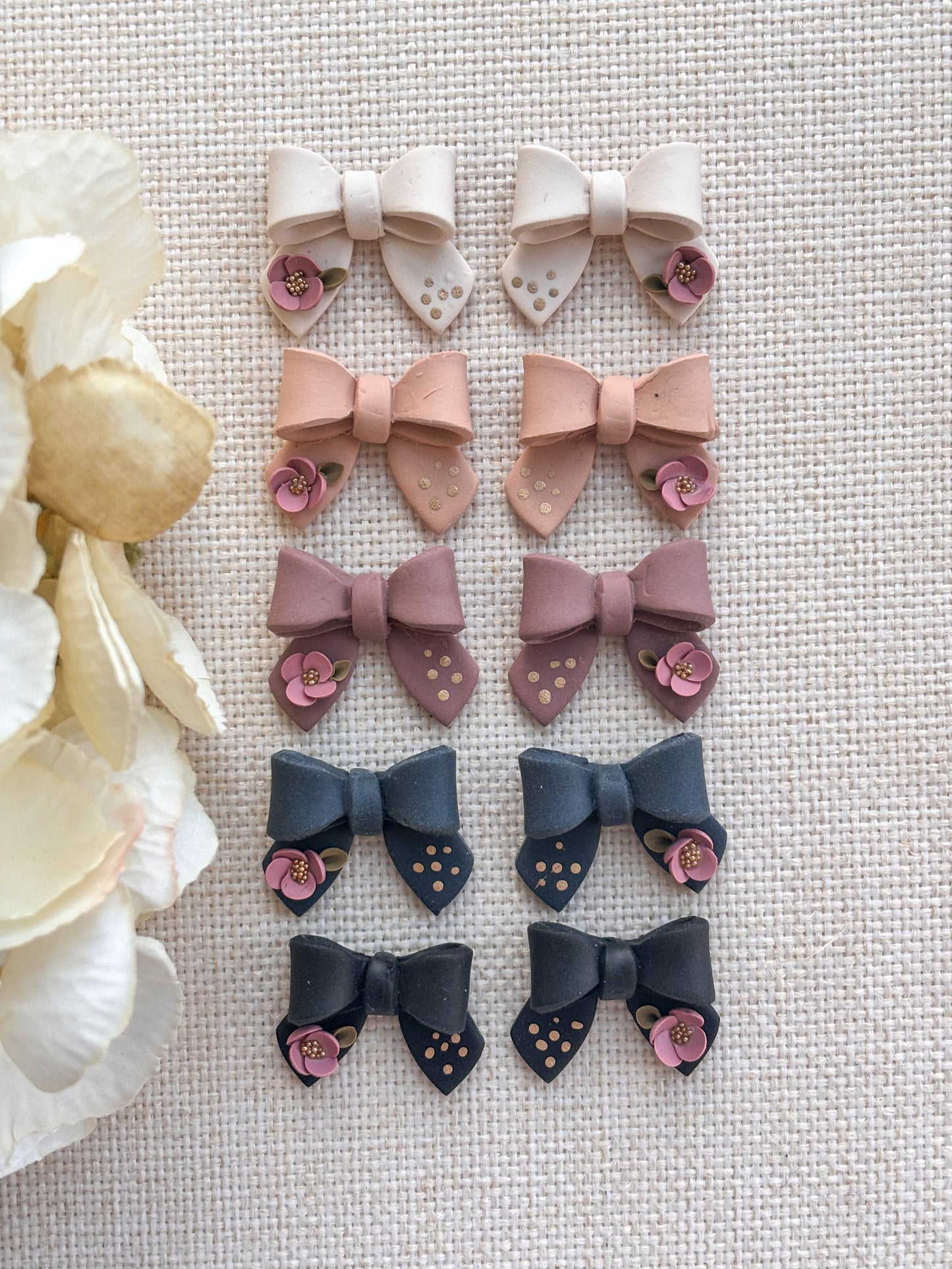 Elegant Bow Studs