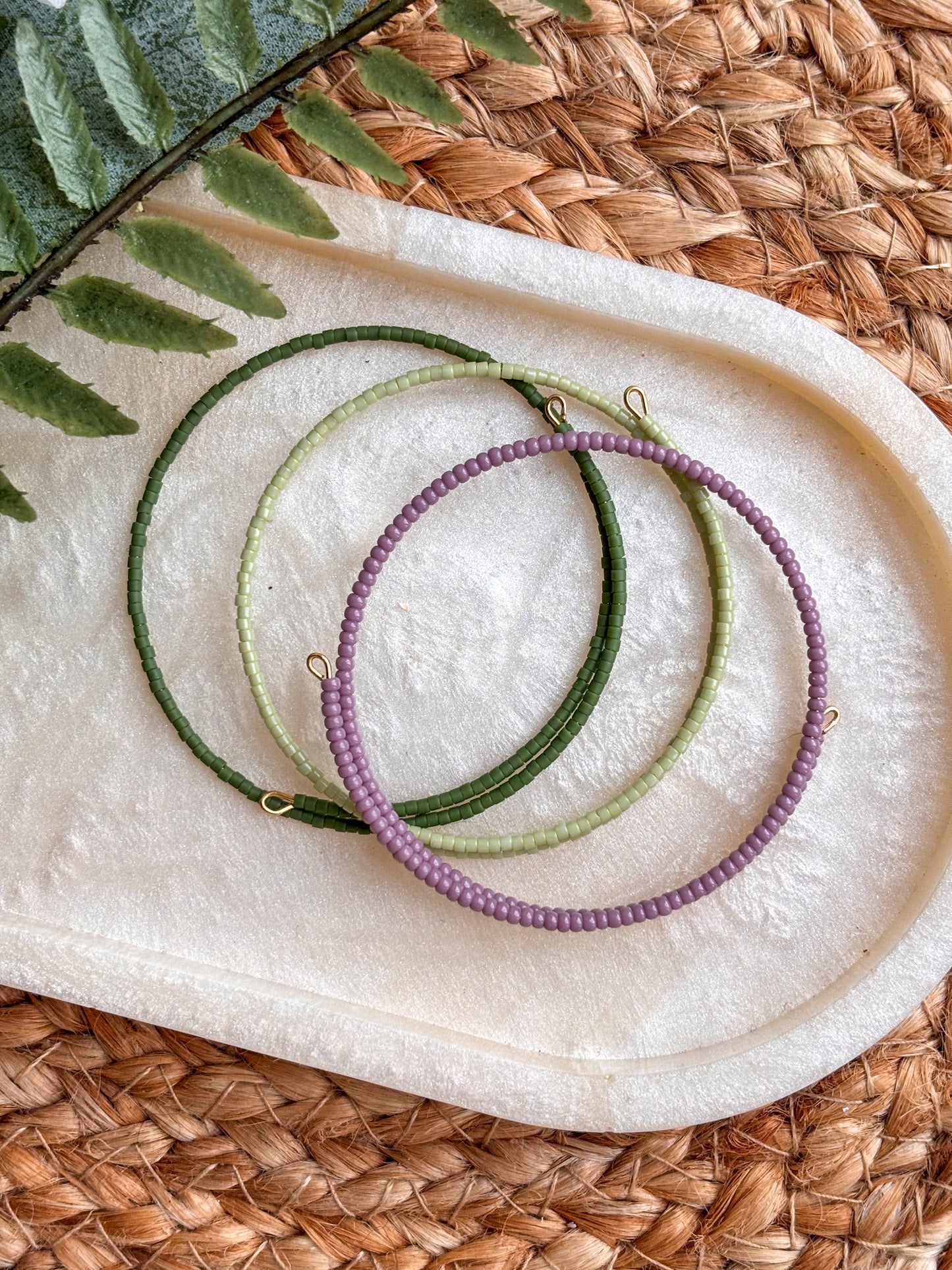 Seed Bead Stacking Bangles