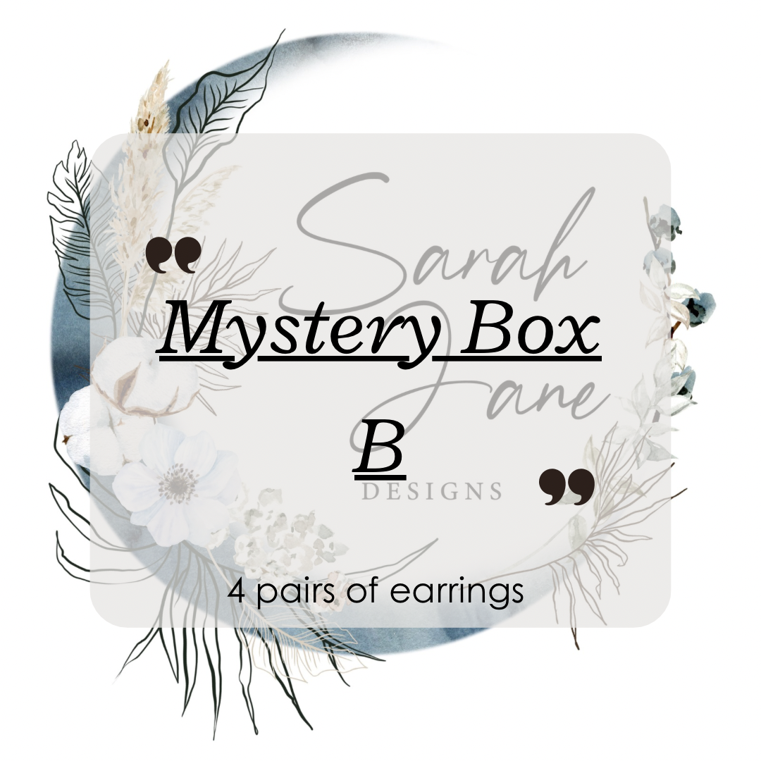 Mystery Box ~ 4 pairs of earrings