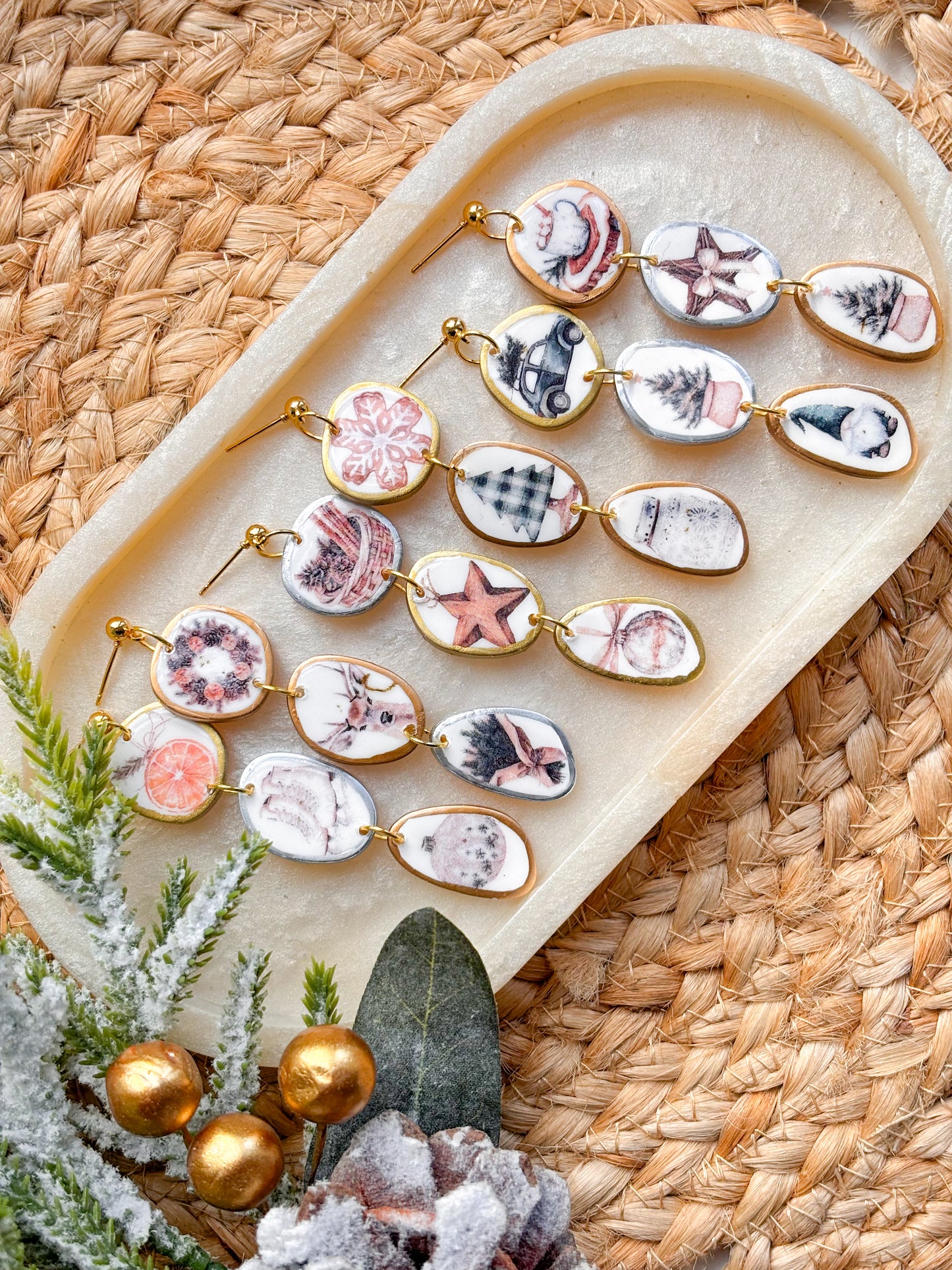 Mis~Match Festive Dangles