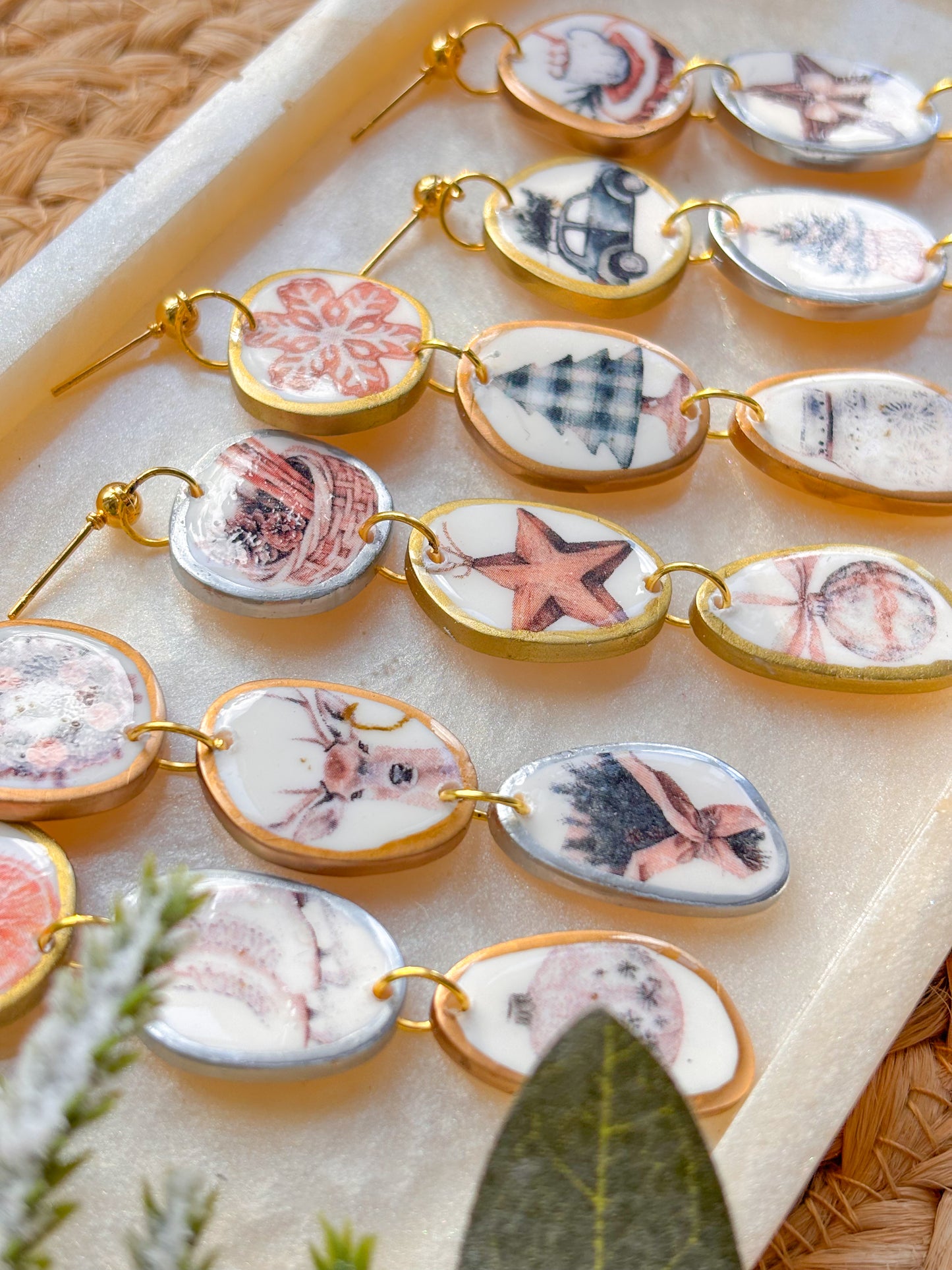 Mis~Match Festive Dangles