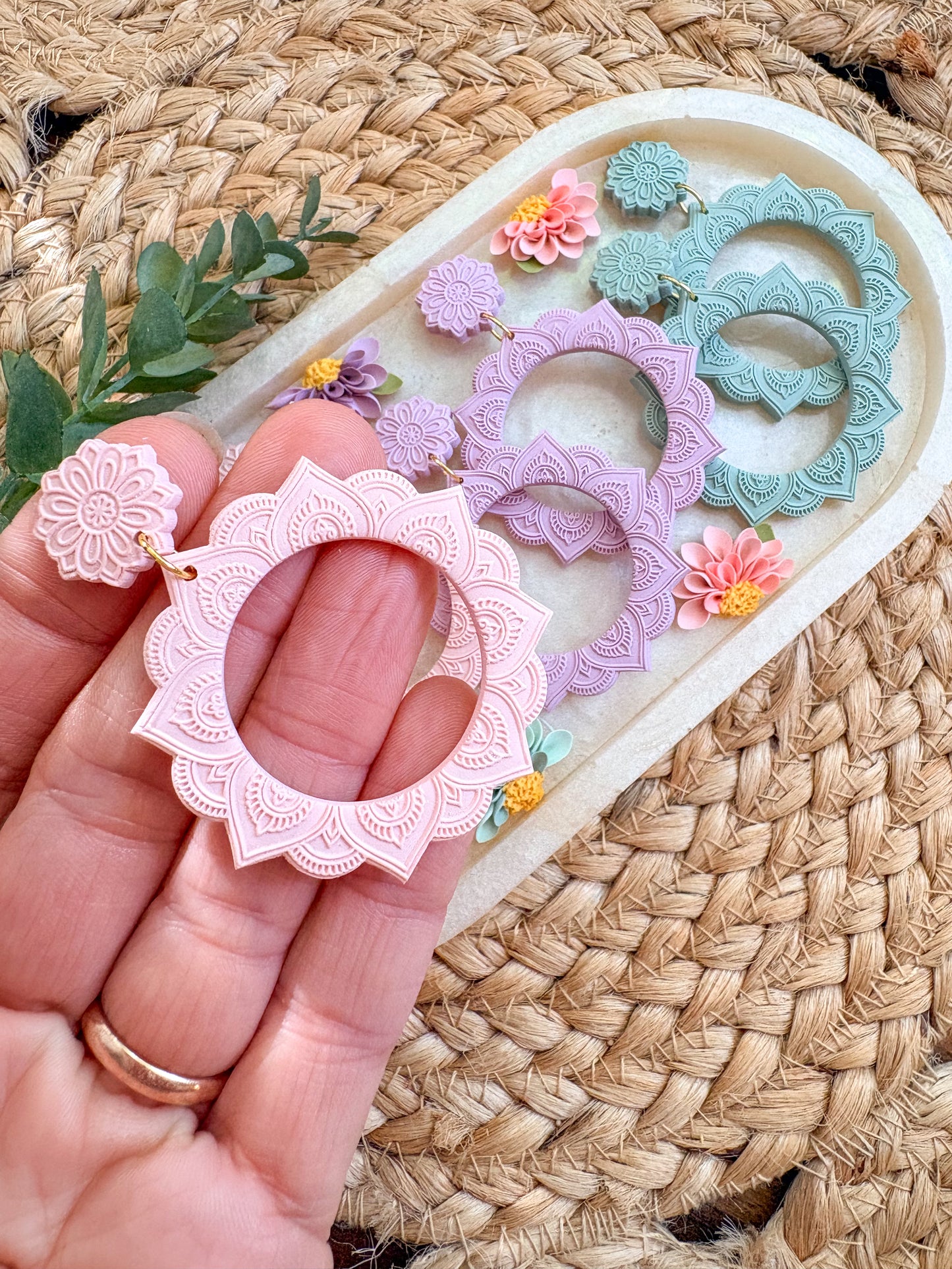 Mandala dangles
