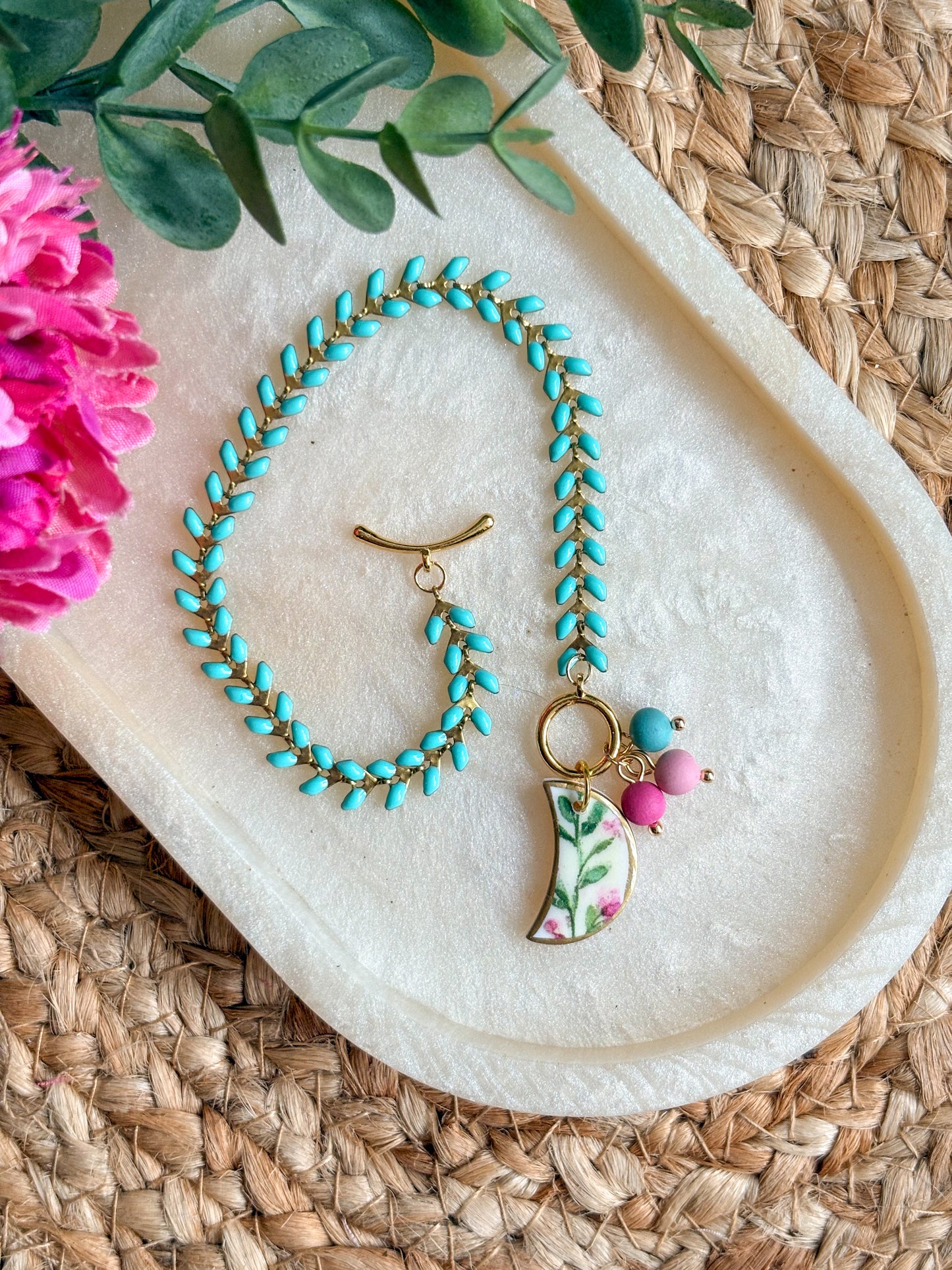 Floral Moon Summer Bracelet