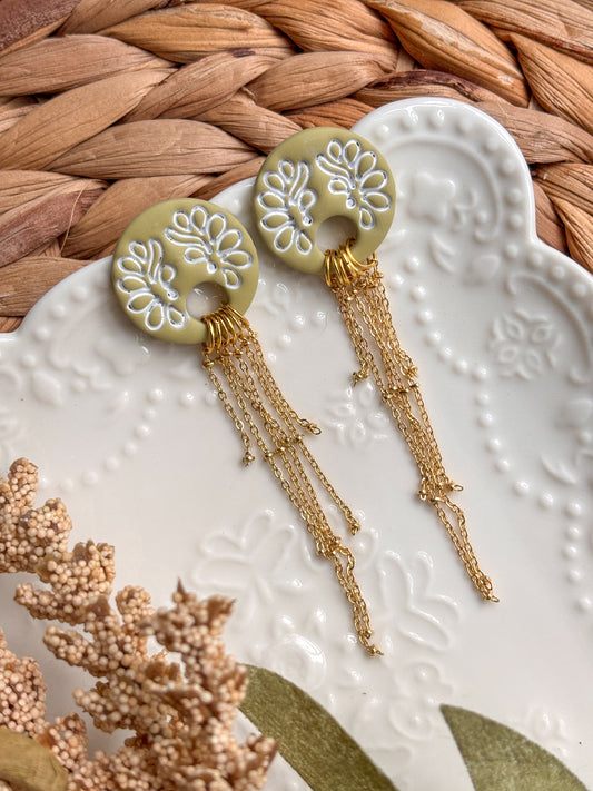 Boho Dangle Studs