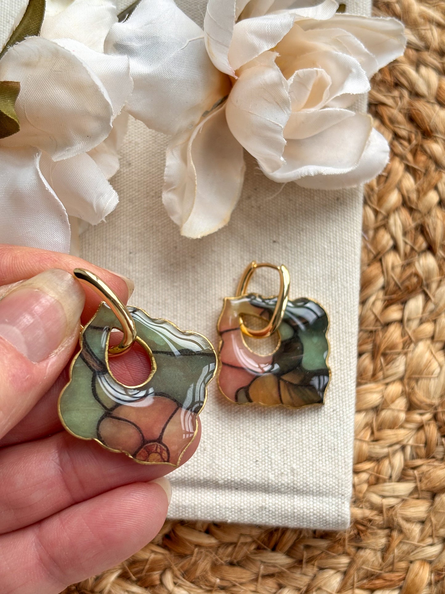 Moroccan Style Charms & Huggies