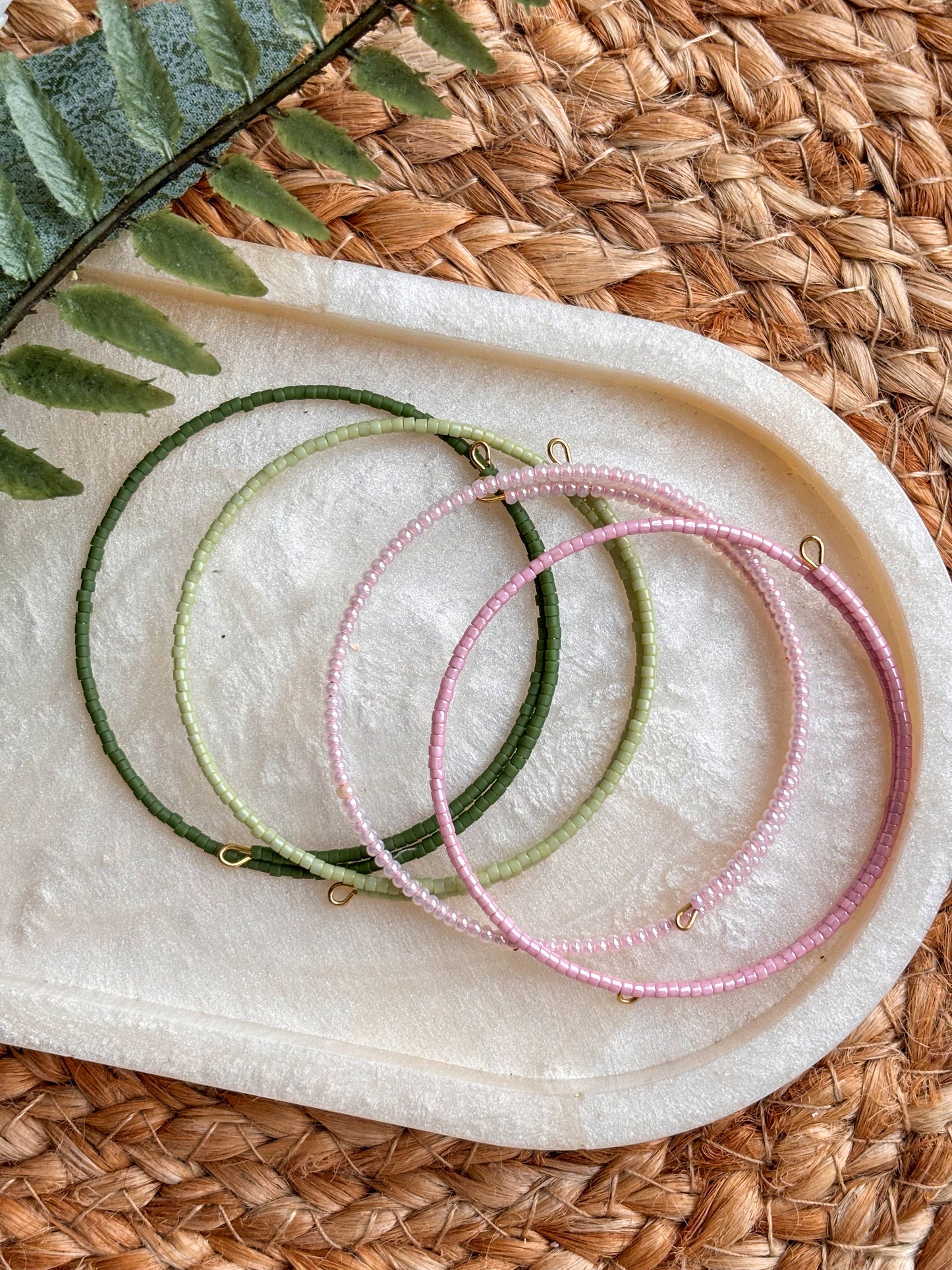 Seed Bead Stacking Bangles