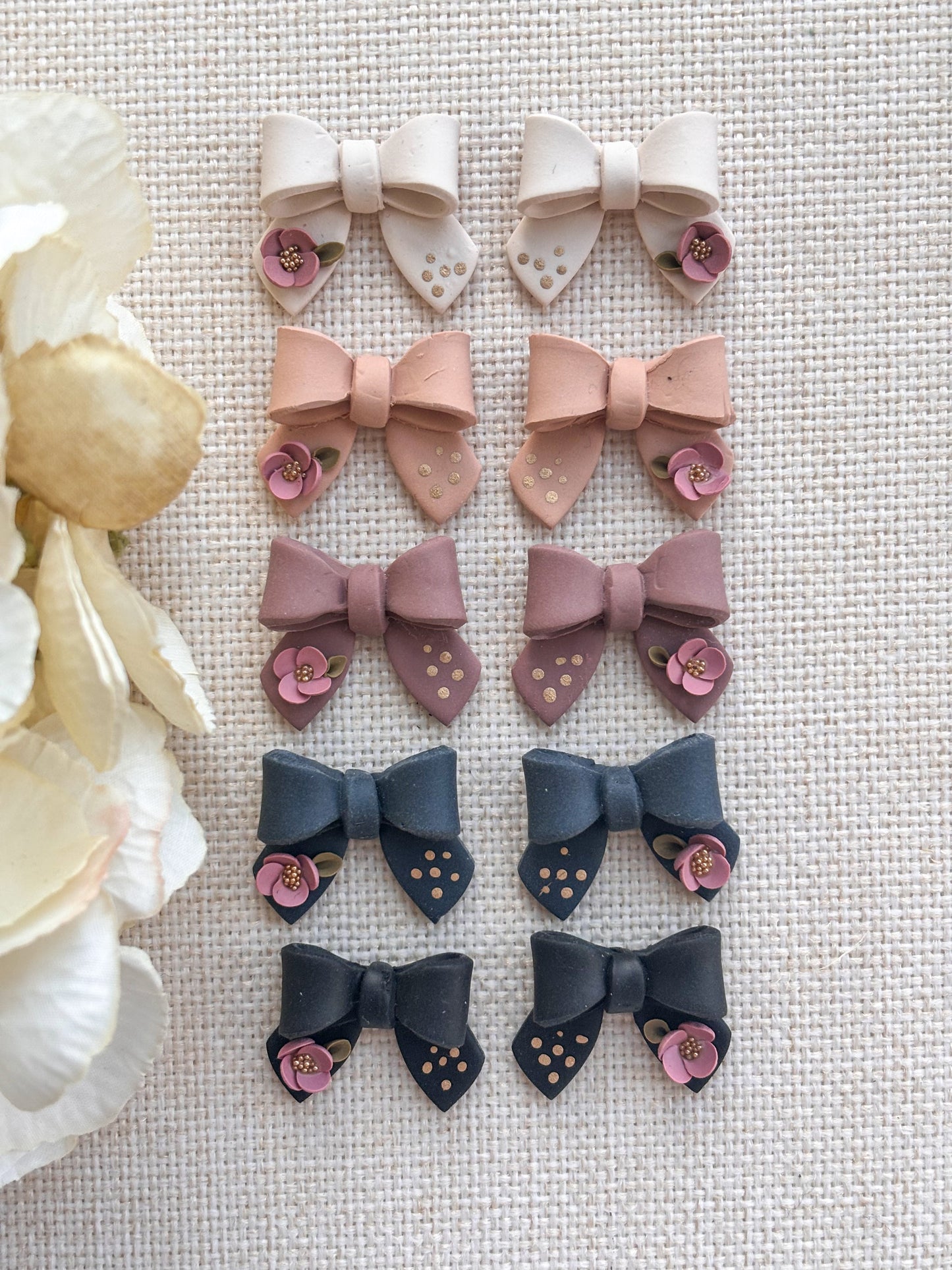 Elegant Bow Studs