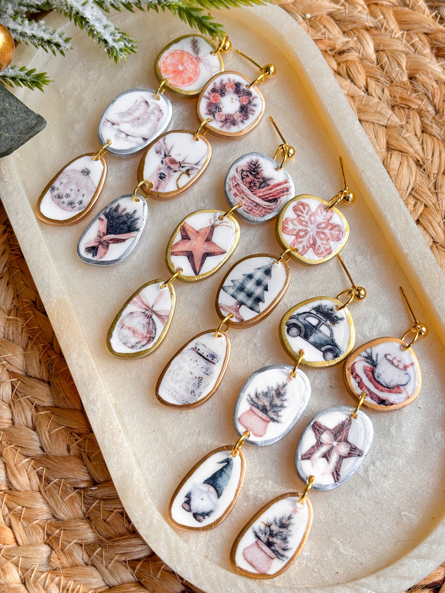 Mis~Match Festive Dangles