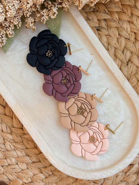 Peony Dangles