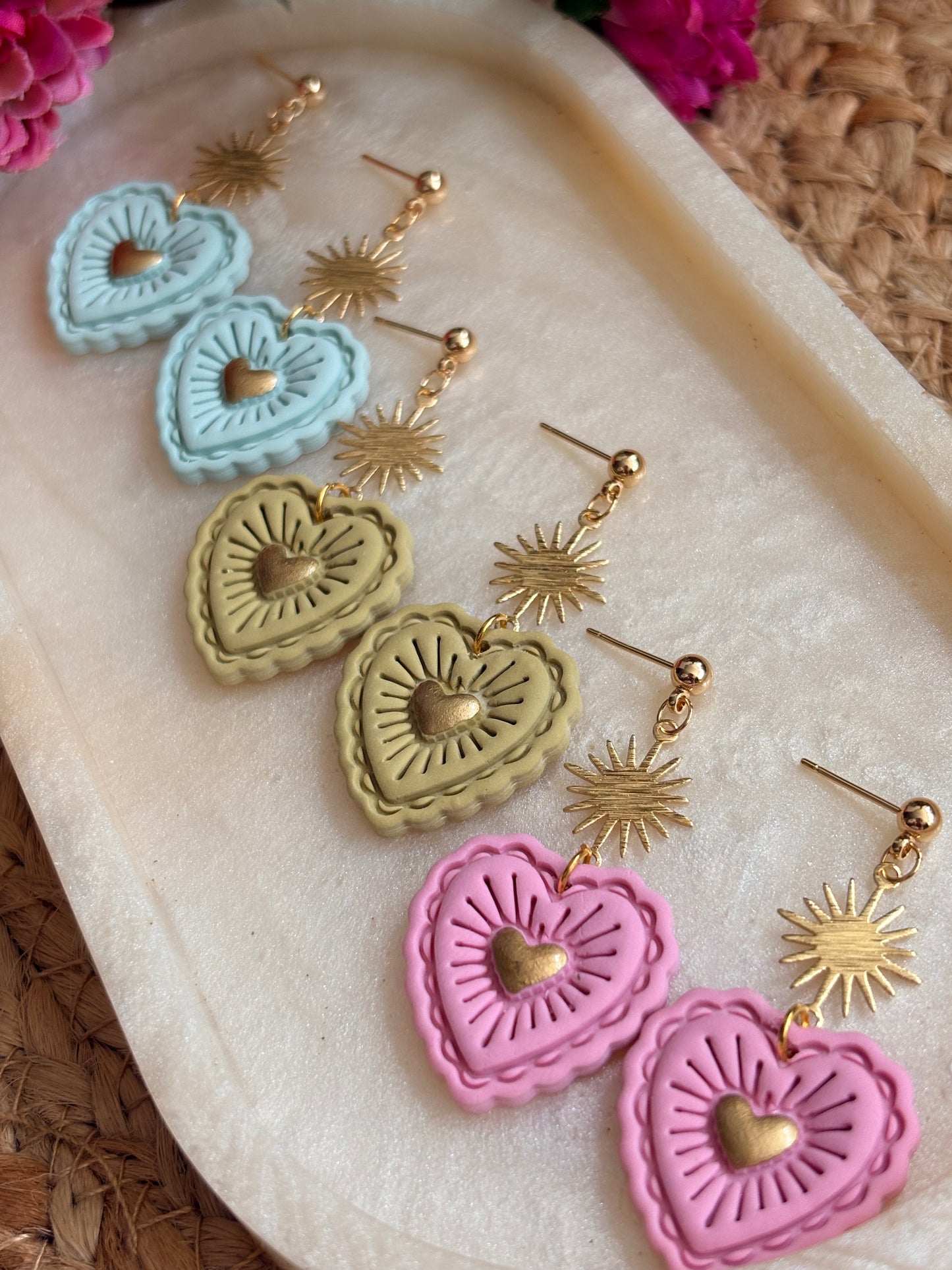 Bursting Heart Dangles