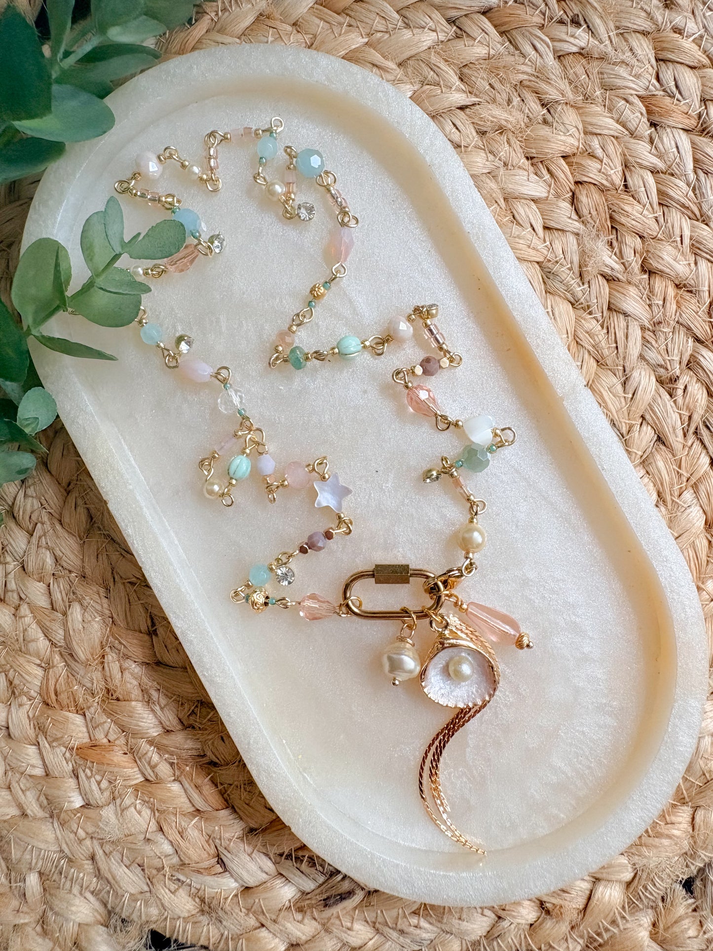 Multi wear beaded necklace