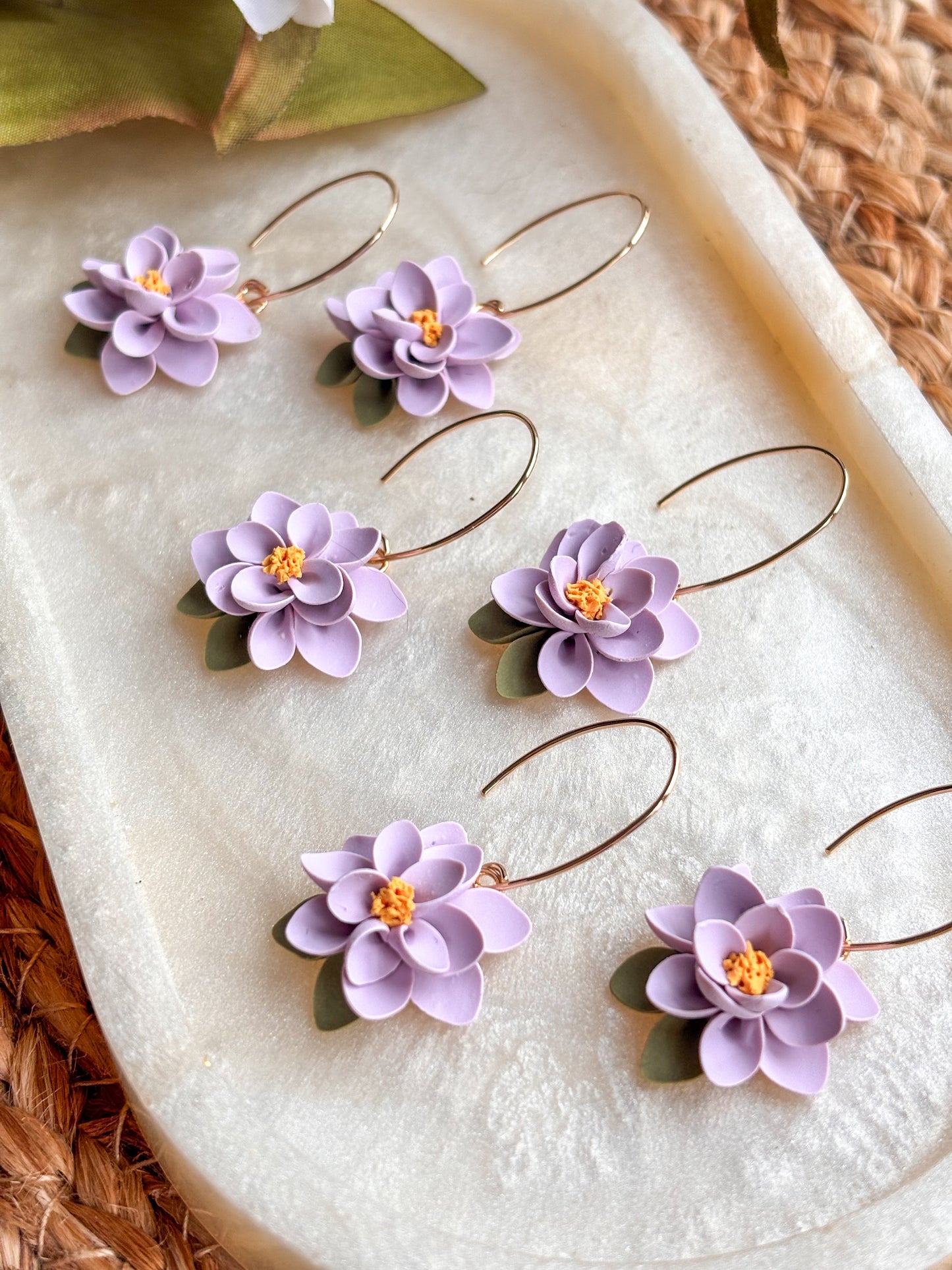 Cute Floral Dangles