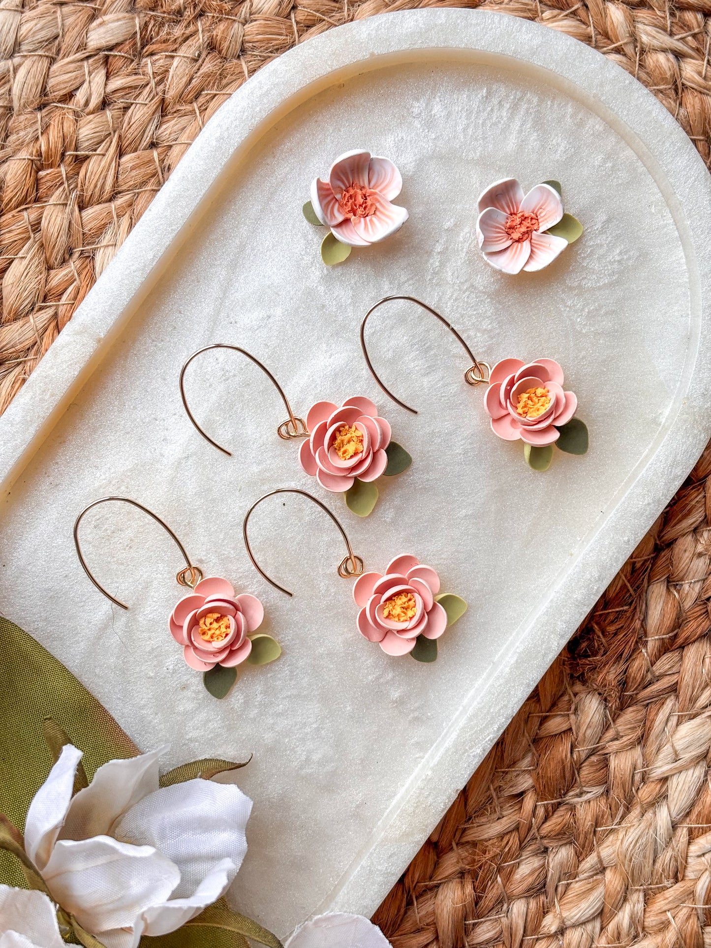 Cute Floral Dangles