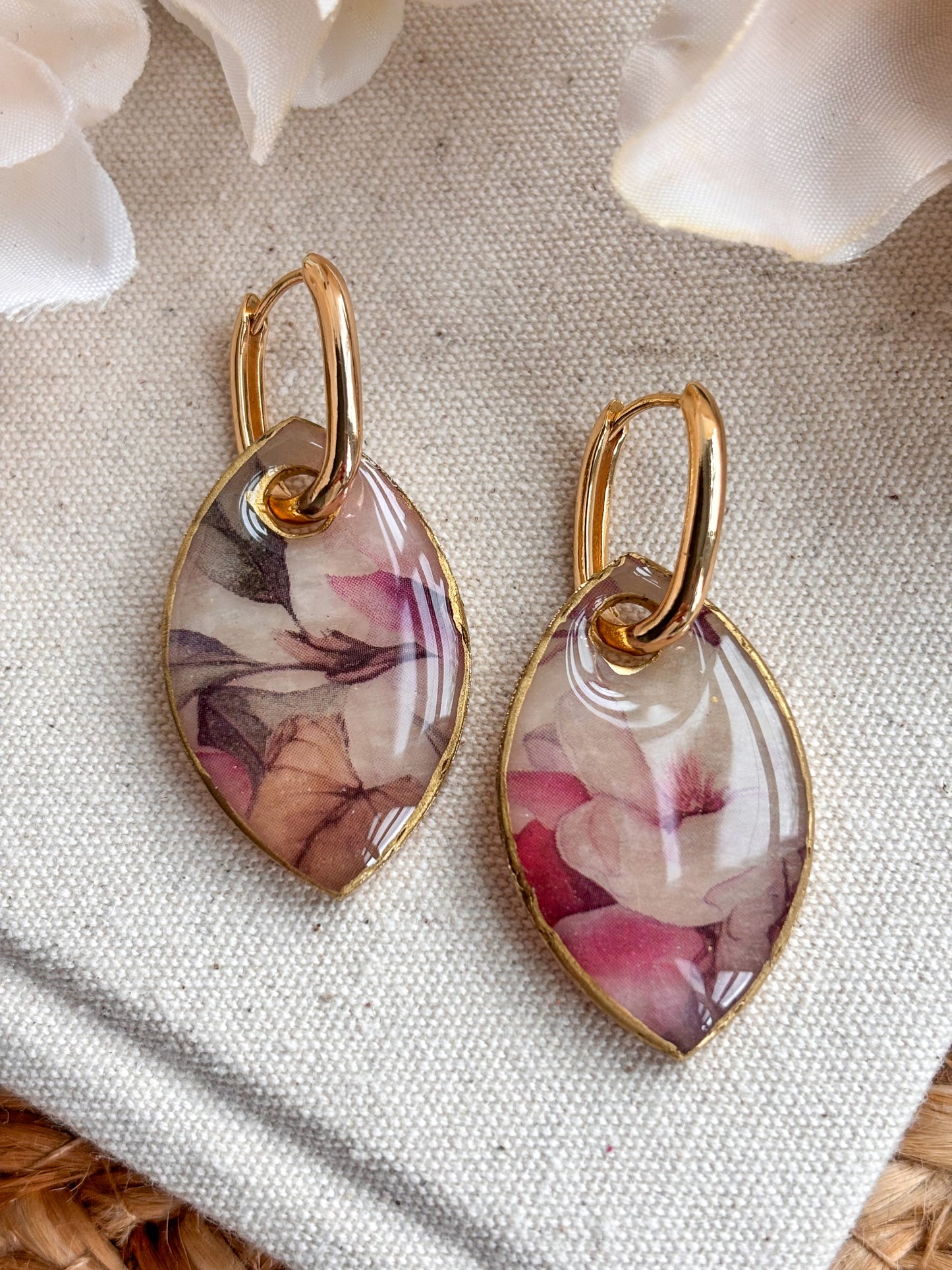 Shield Style Charms & Huggies