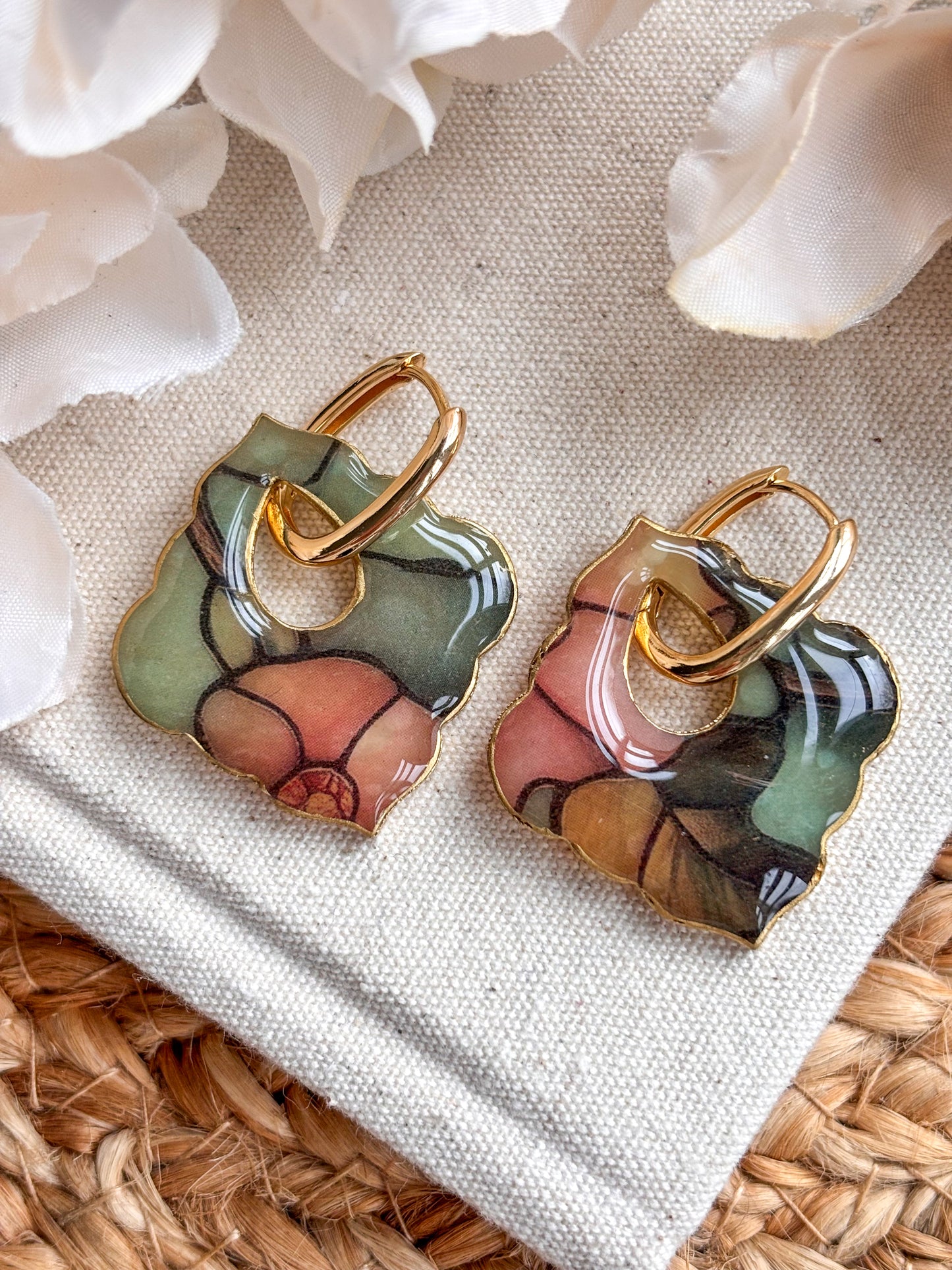 Moroccan Style Charms & Huggies