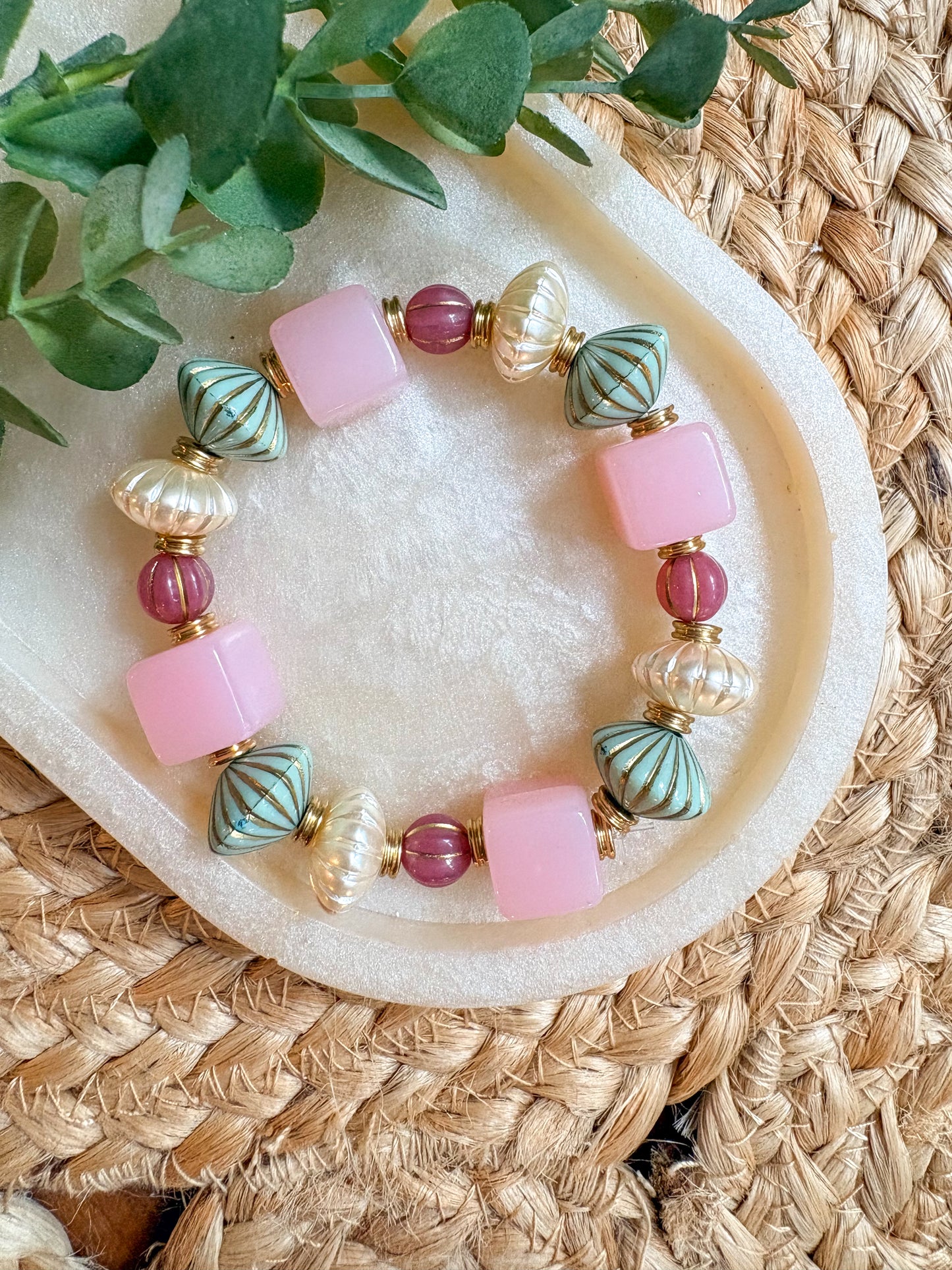 Chunky beaded bracelets
