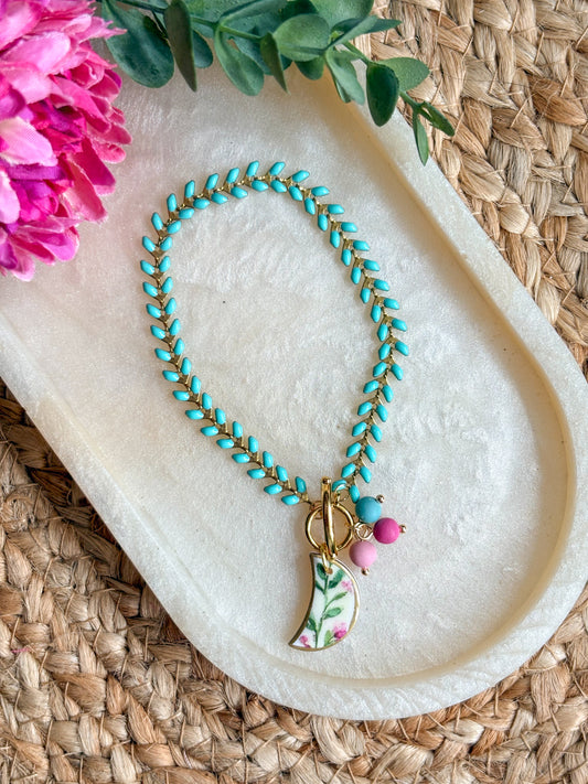 Floral Moon Summer Bracelet