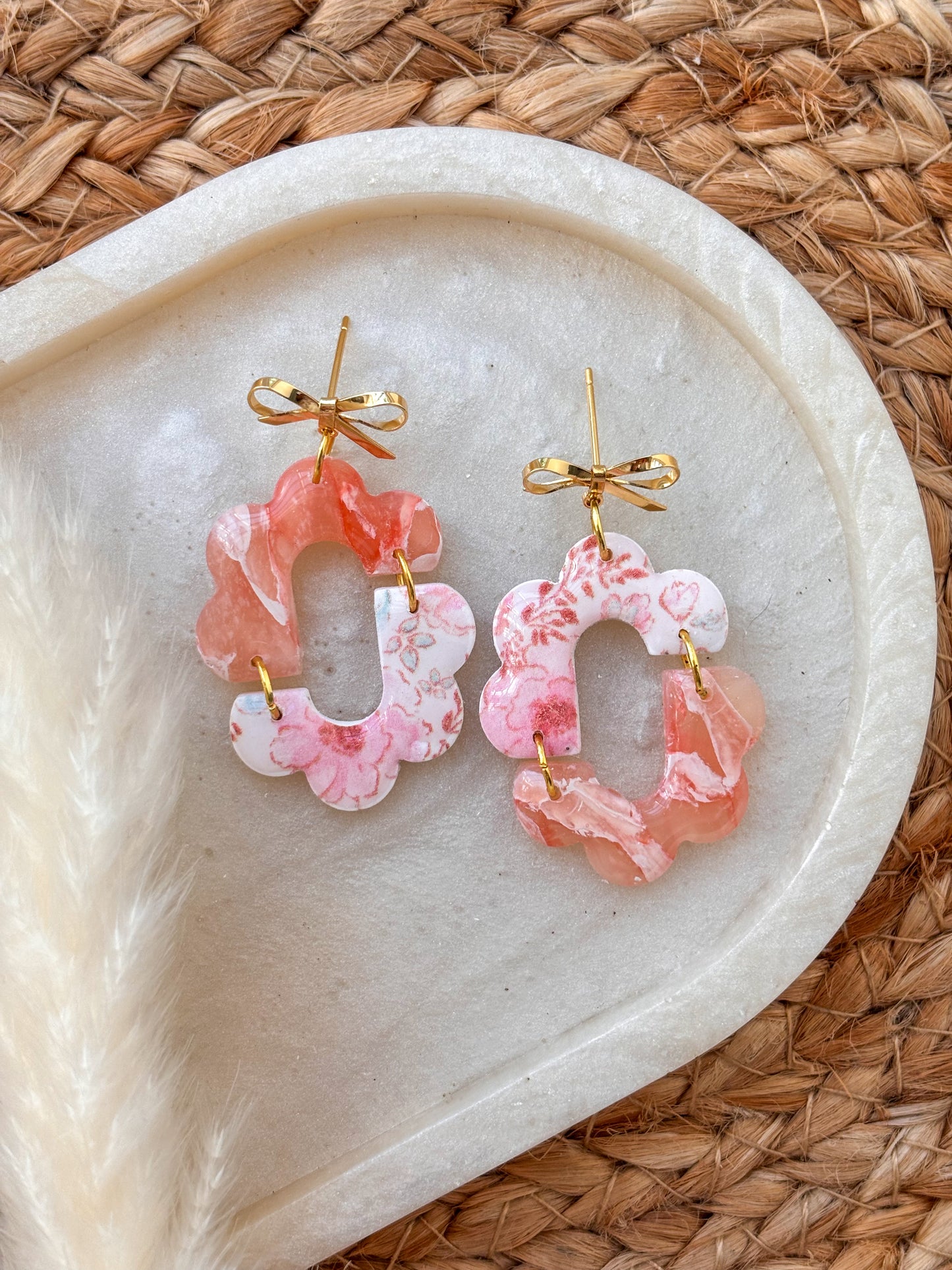 Scalloped Seaside Dangles