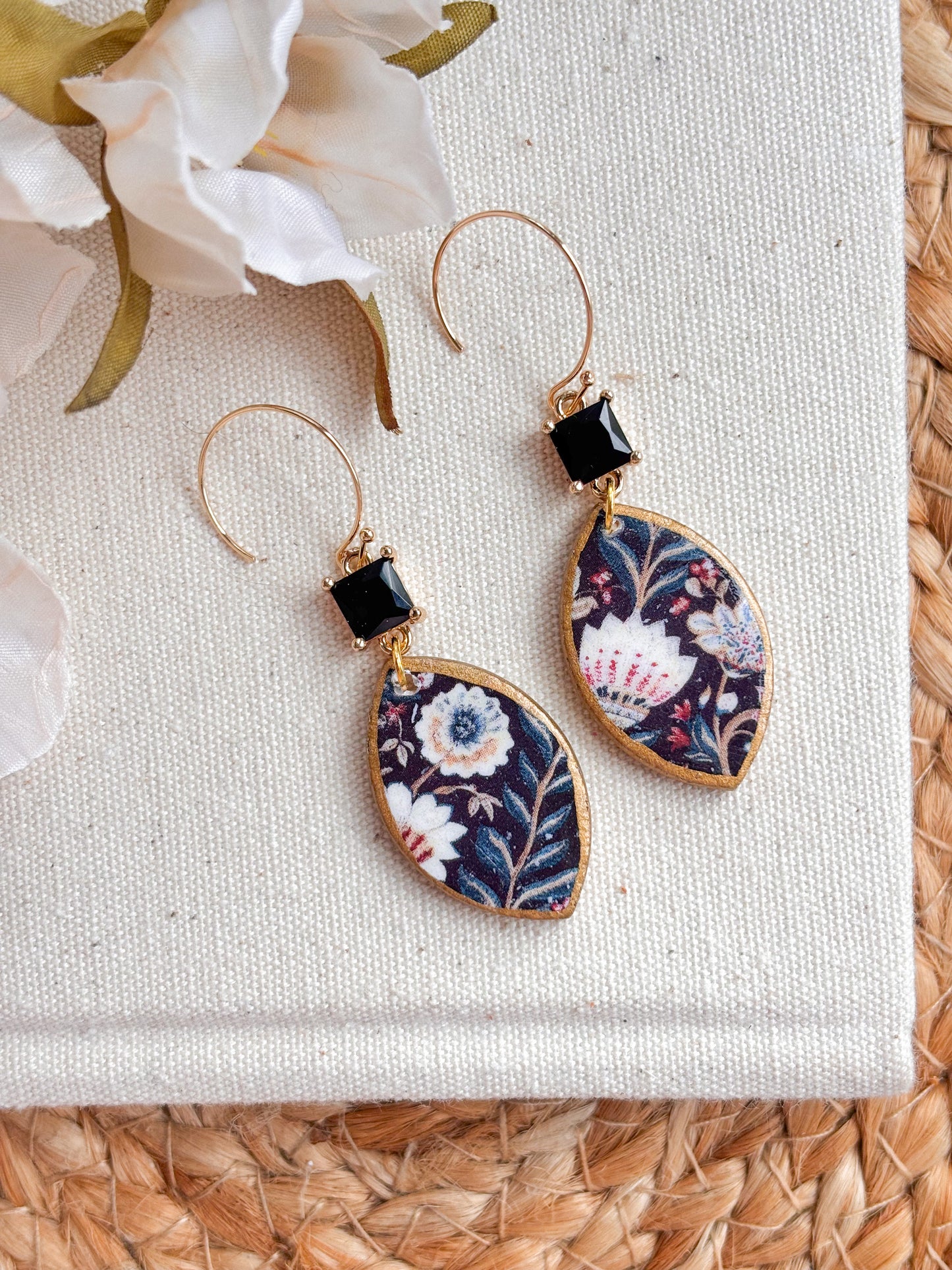 Black Onyx Small Dangles