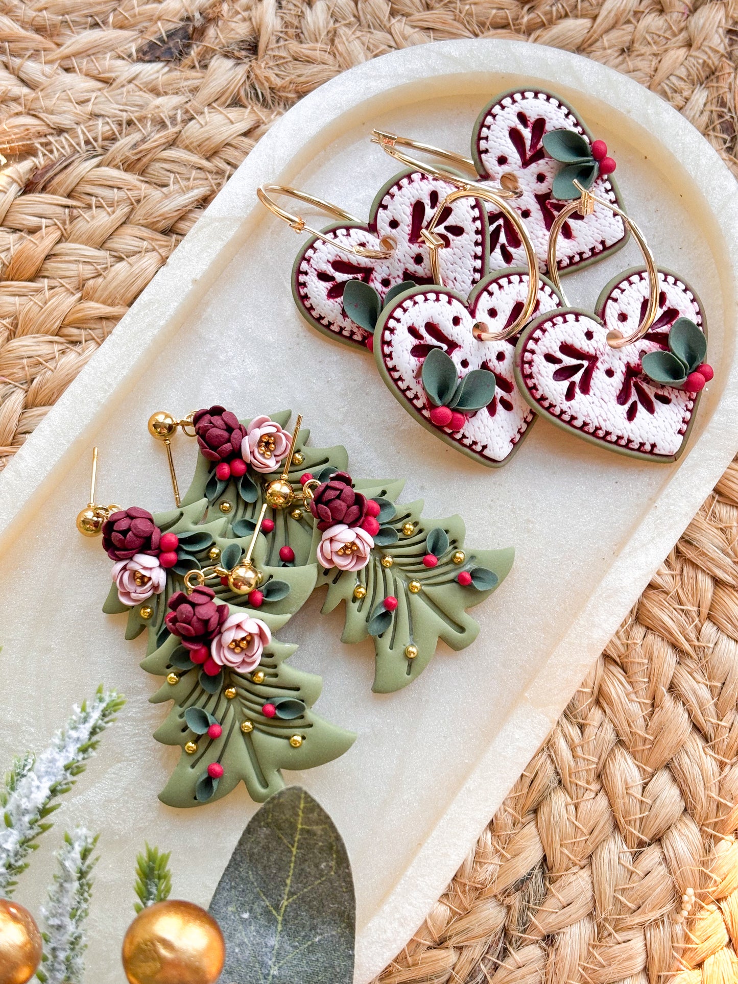 Floral Christmas Trees
