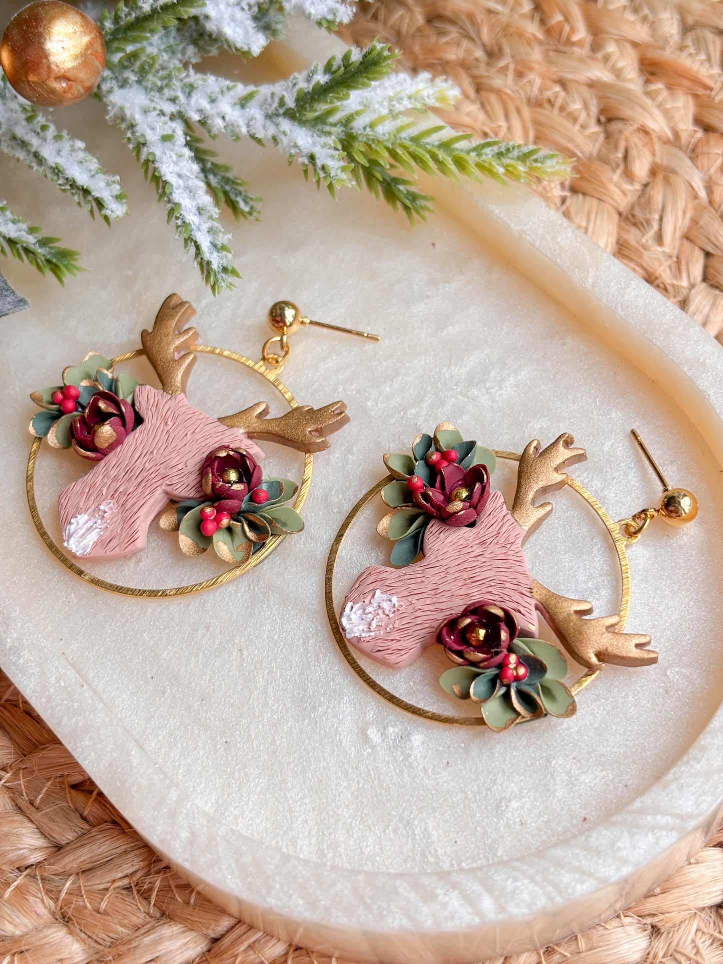 Reindeer Wreaths