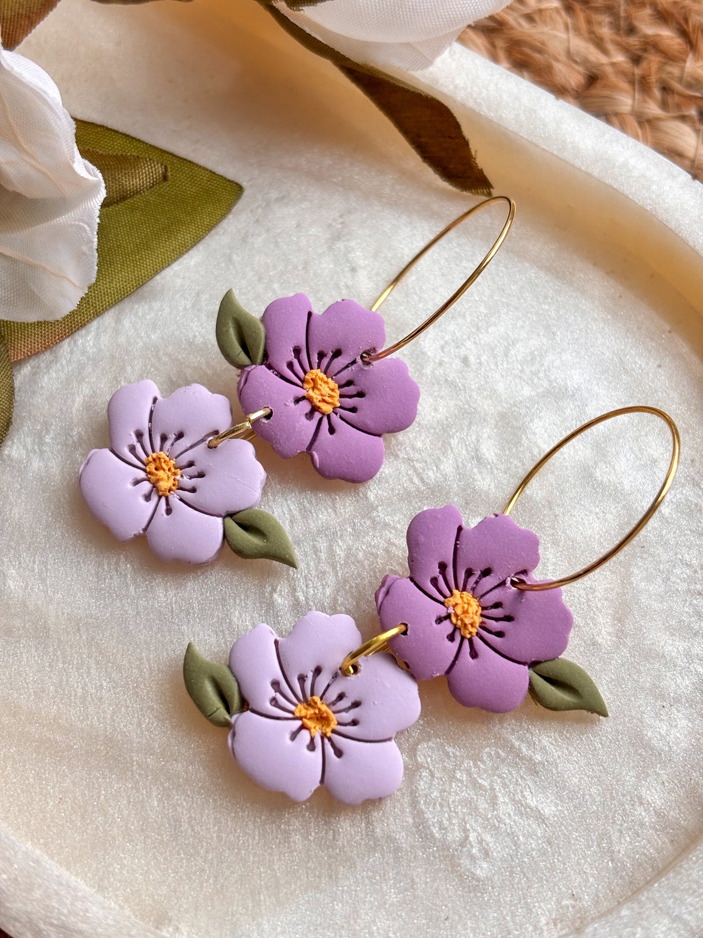 Violet Hoops