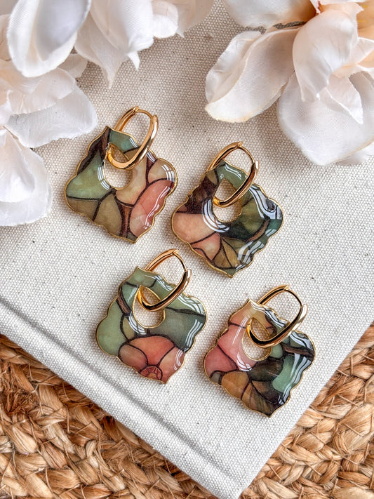 Moroccan Style Charms & Huggies