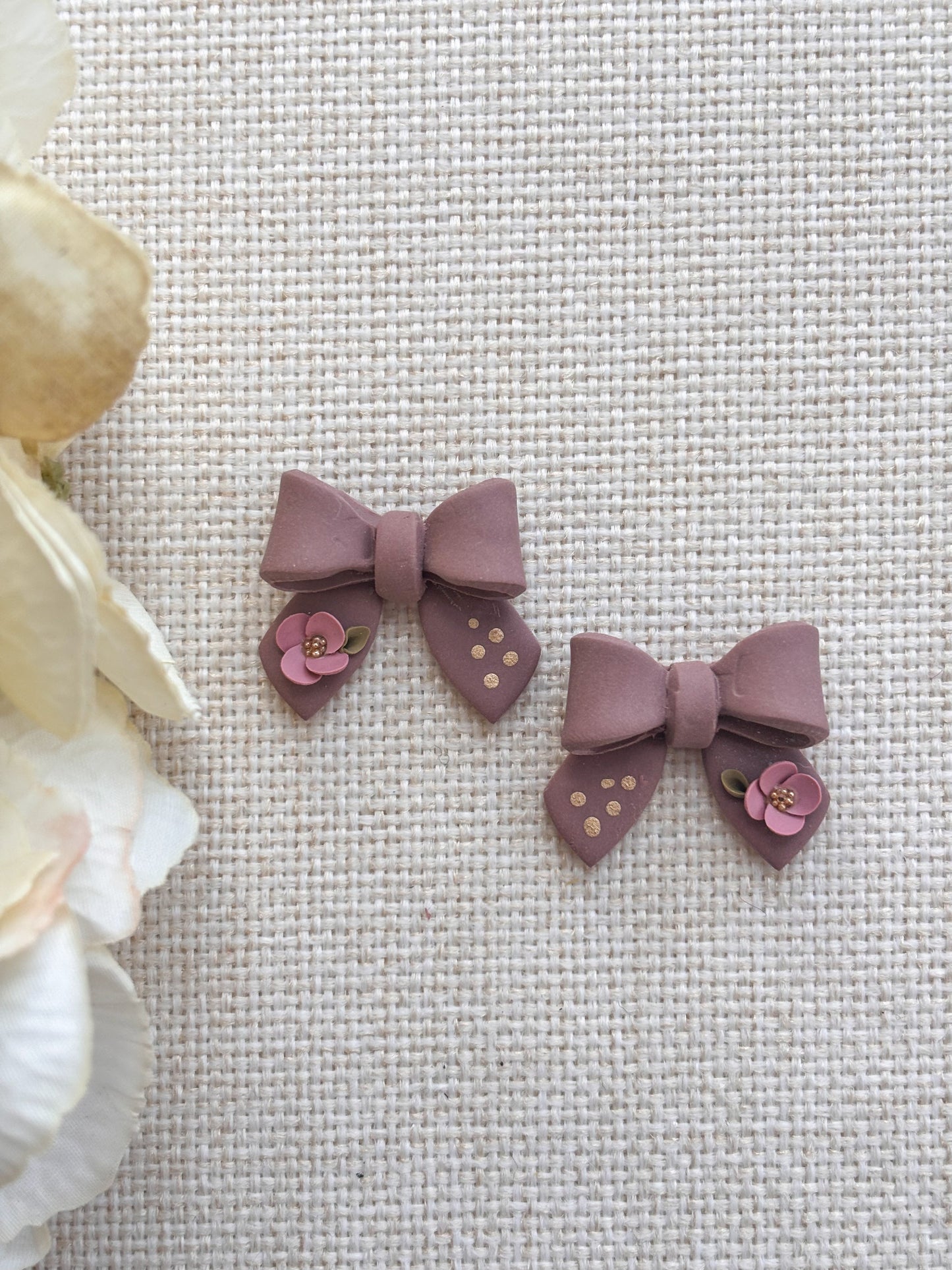 Elegant Bow Studs