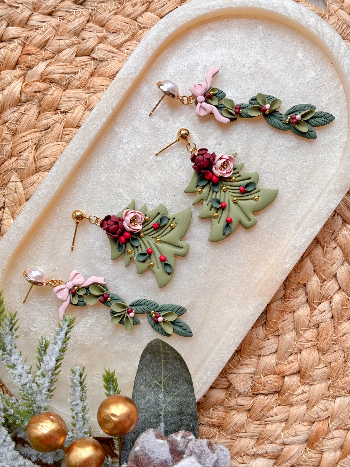 Floral Christmas Trees