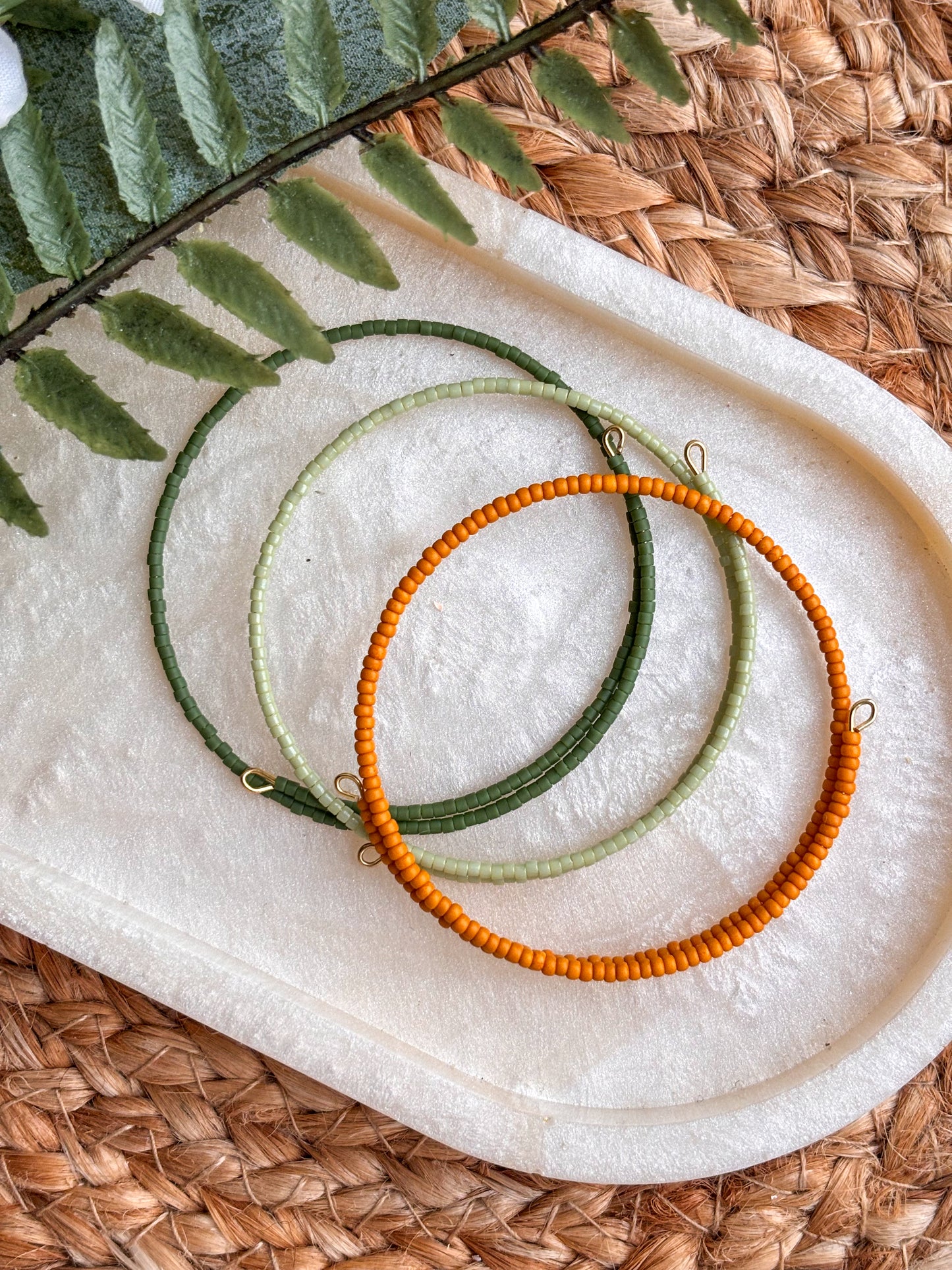 Seed Bead Stacking Bangles