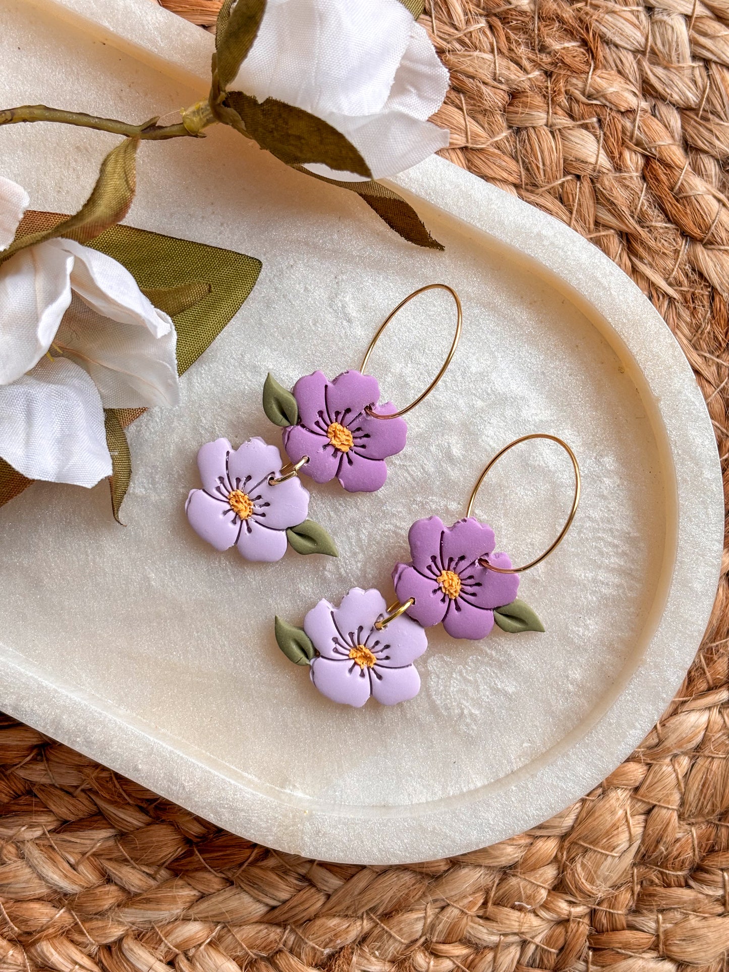Violet Hoops