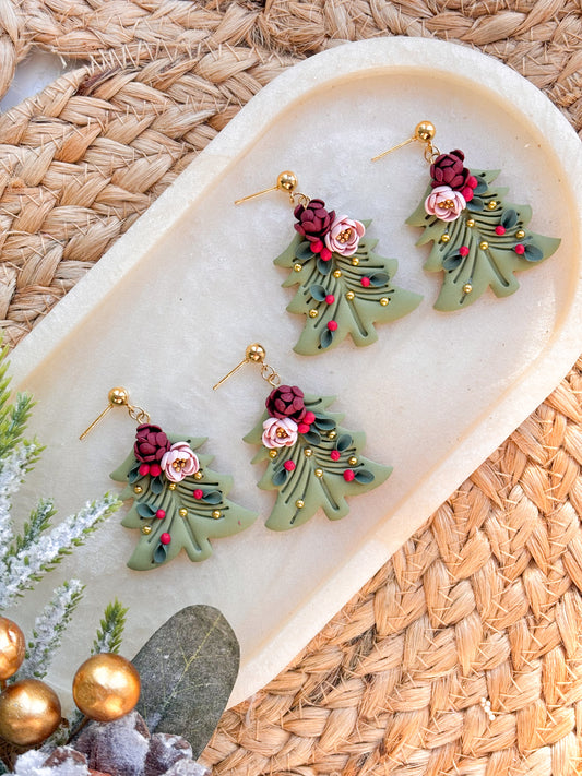 Floral Christmas Trees