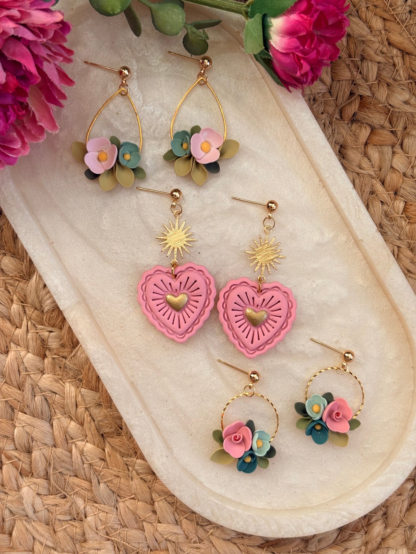 Bursting Heart Dangles