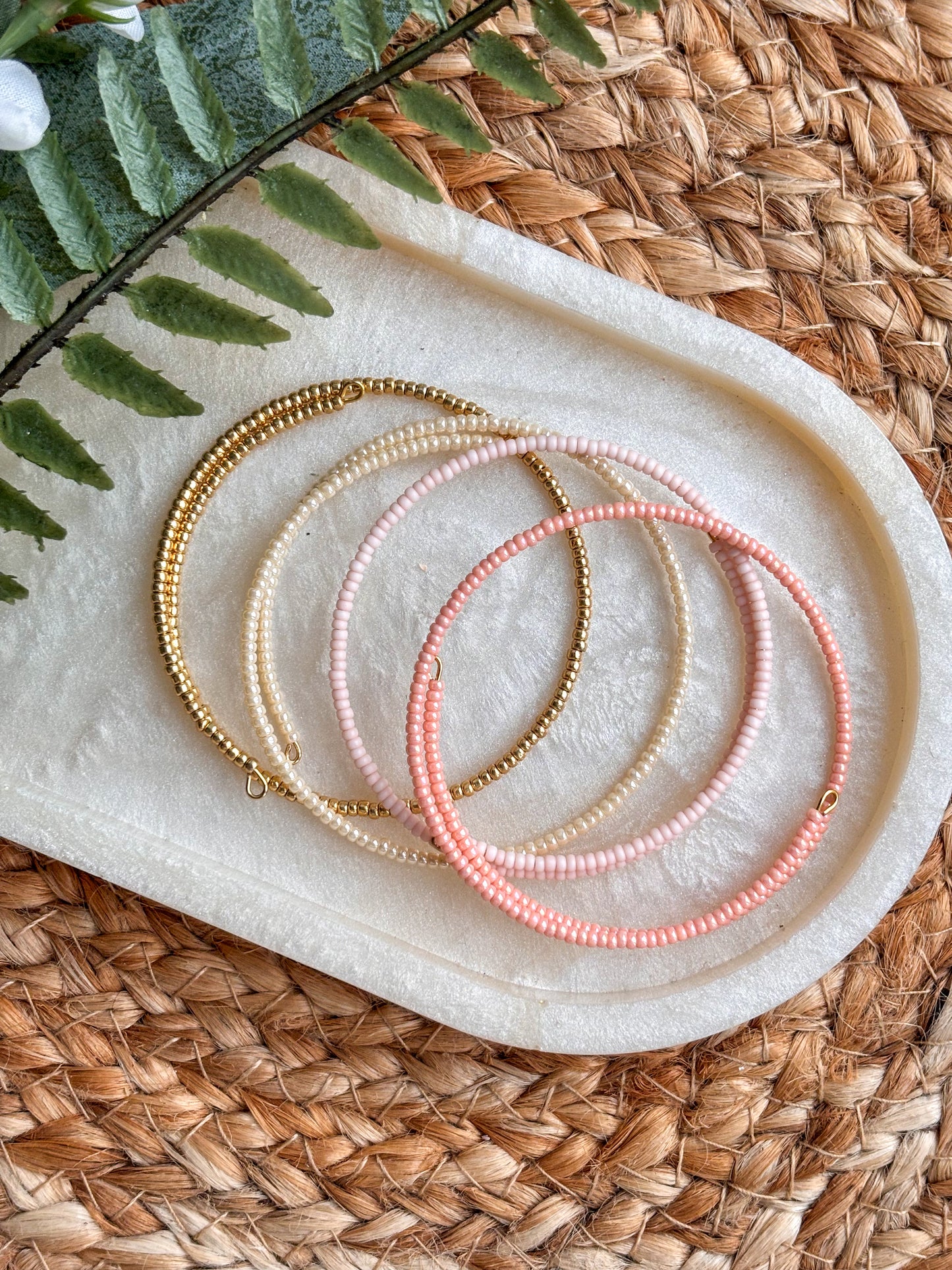 Seed Bead Stacking Bangles